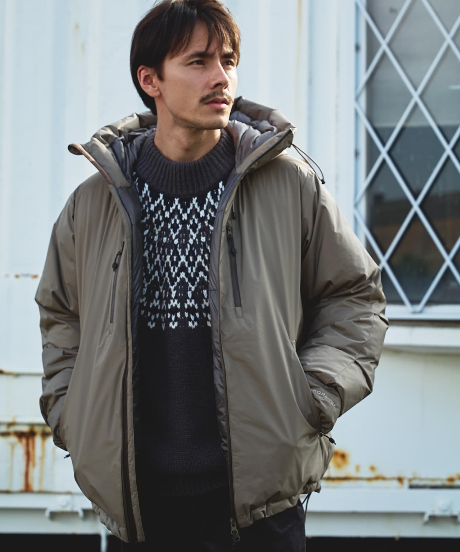 身長：175cm サイズ：L