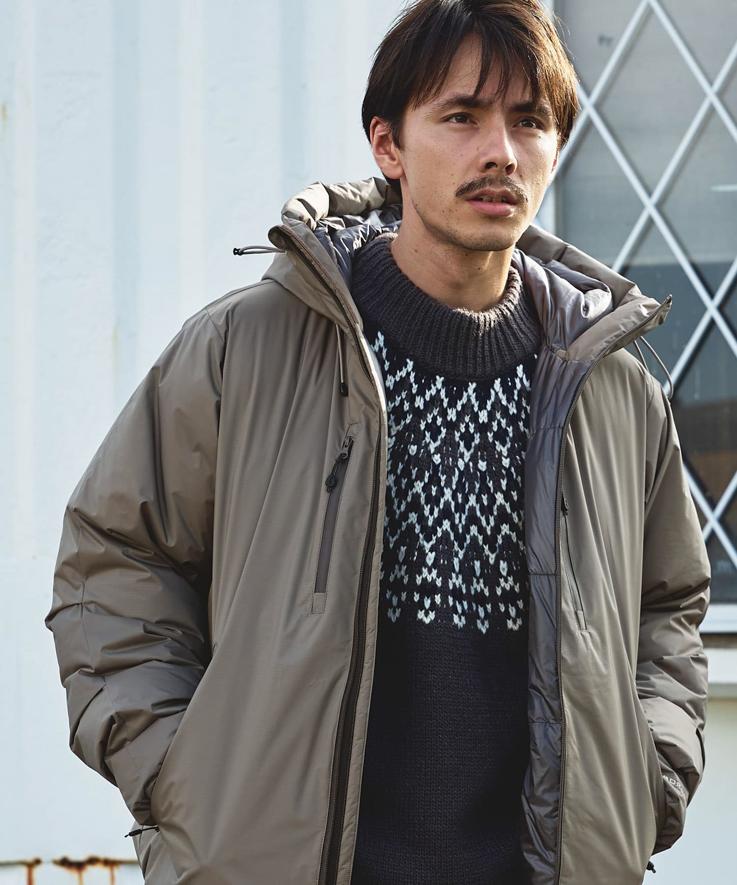 身長：175cm サイズ：L