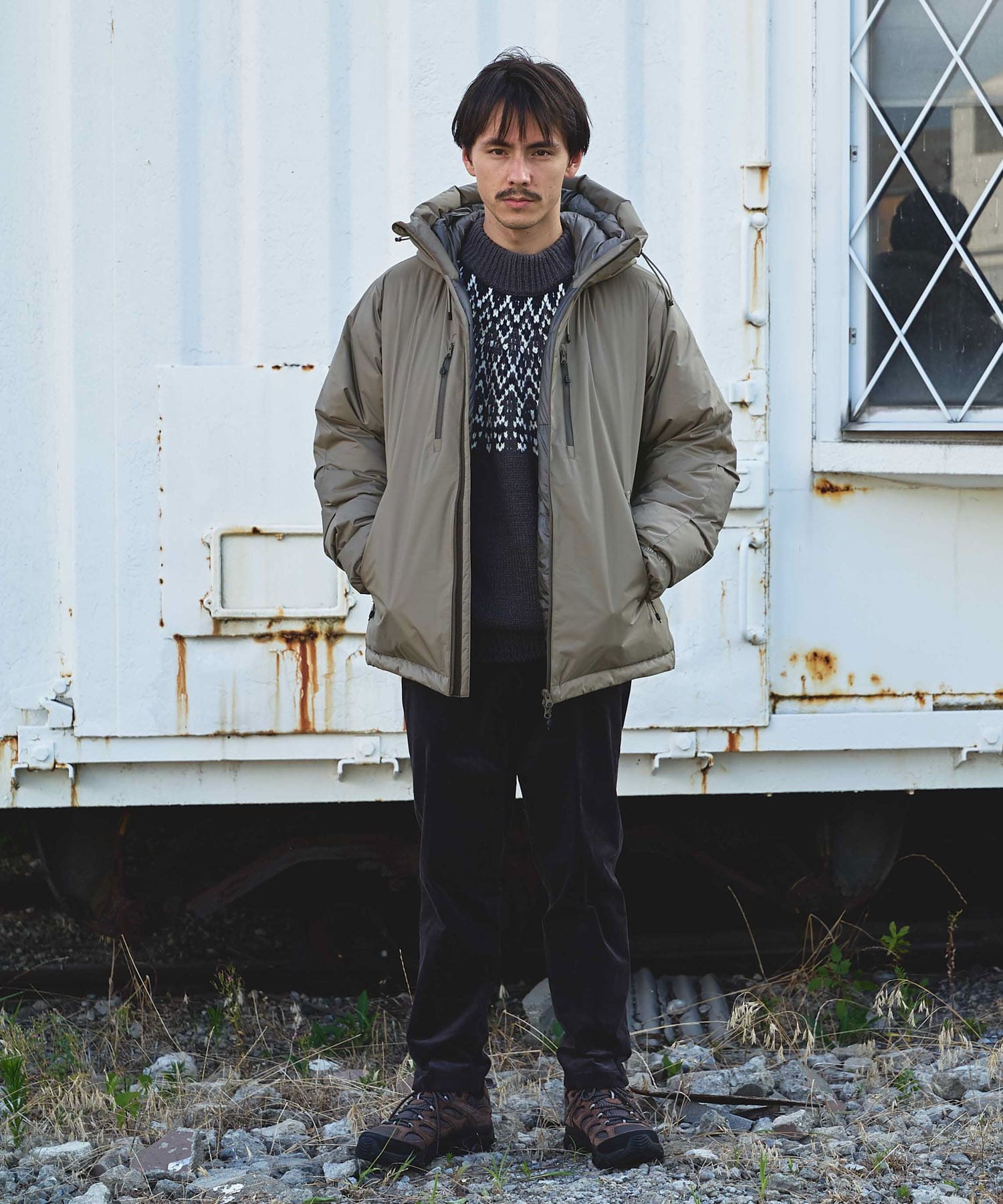 身長：175cm サイズ：L