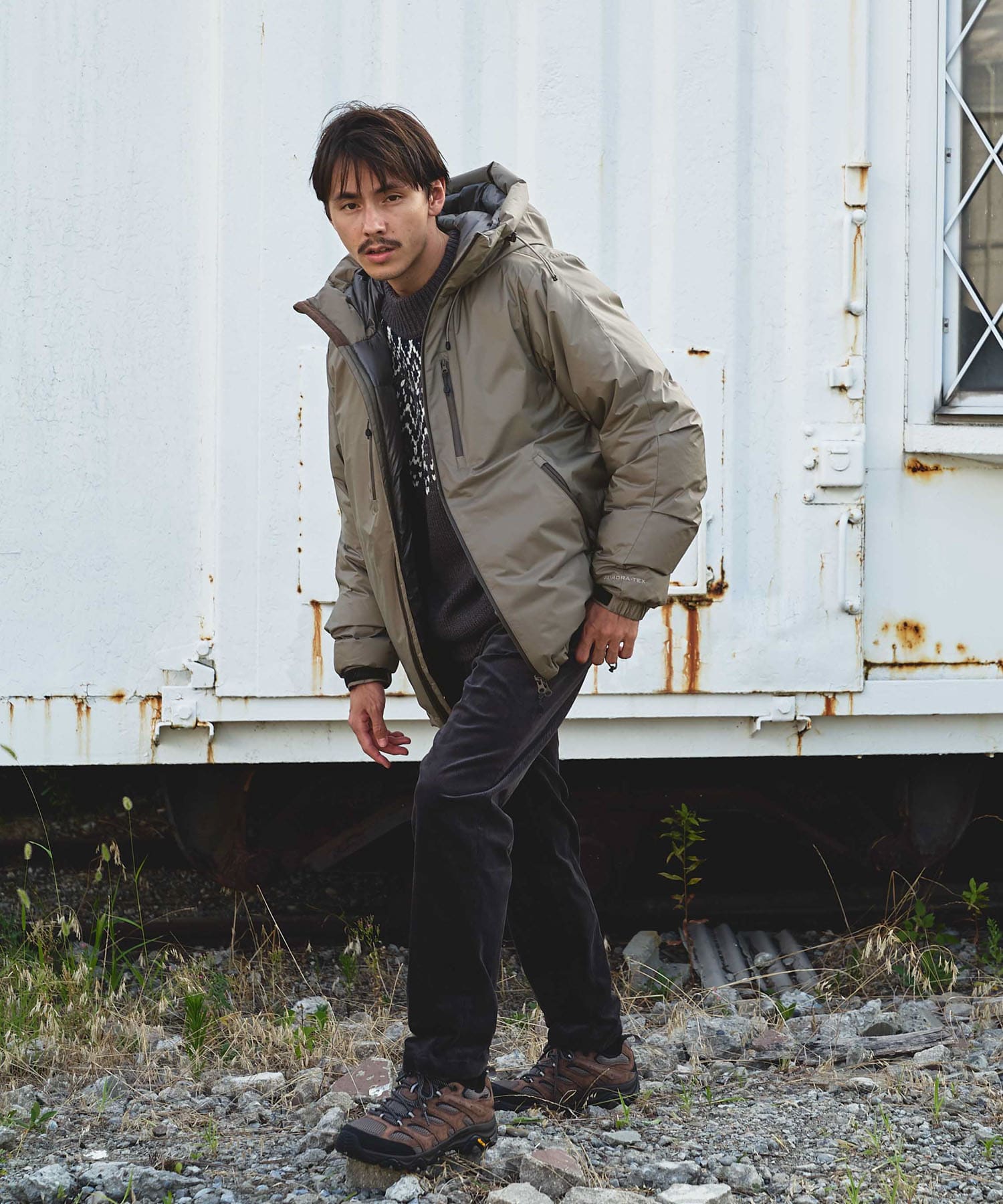 身長：175cm サイズ：L