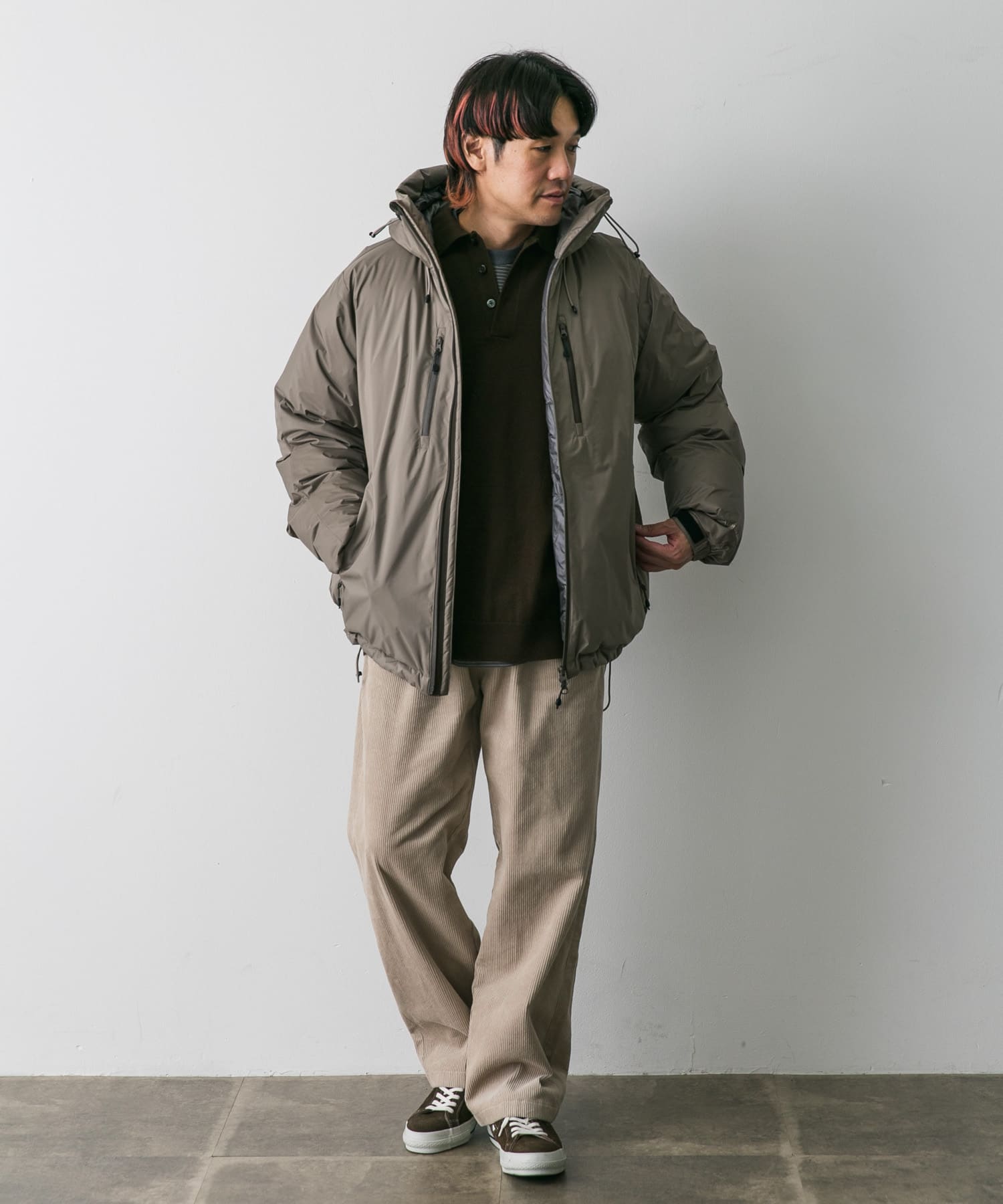 身長：172cm サイズ：L