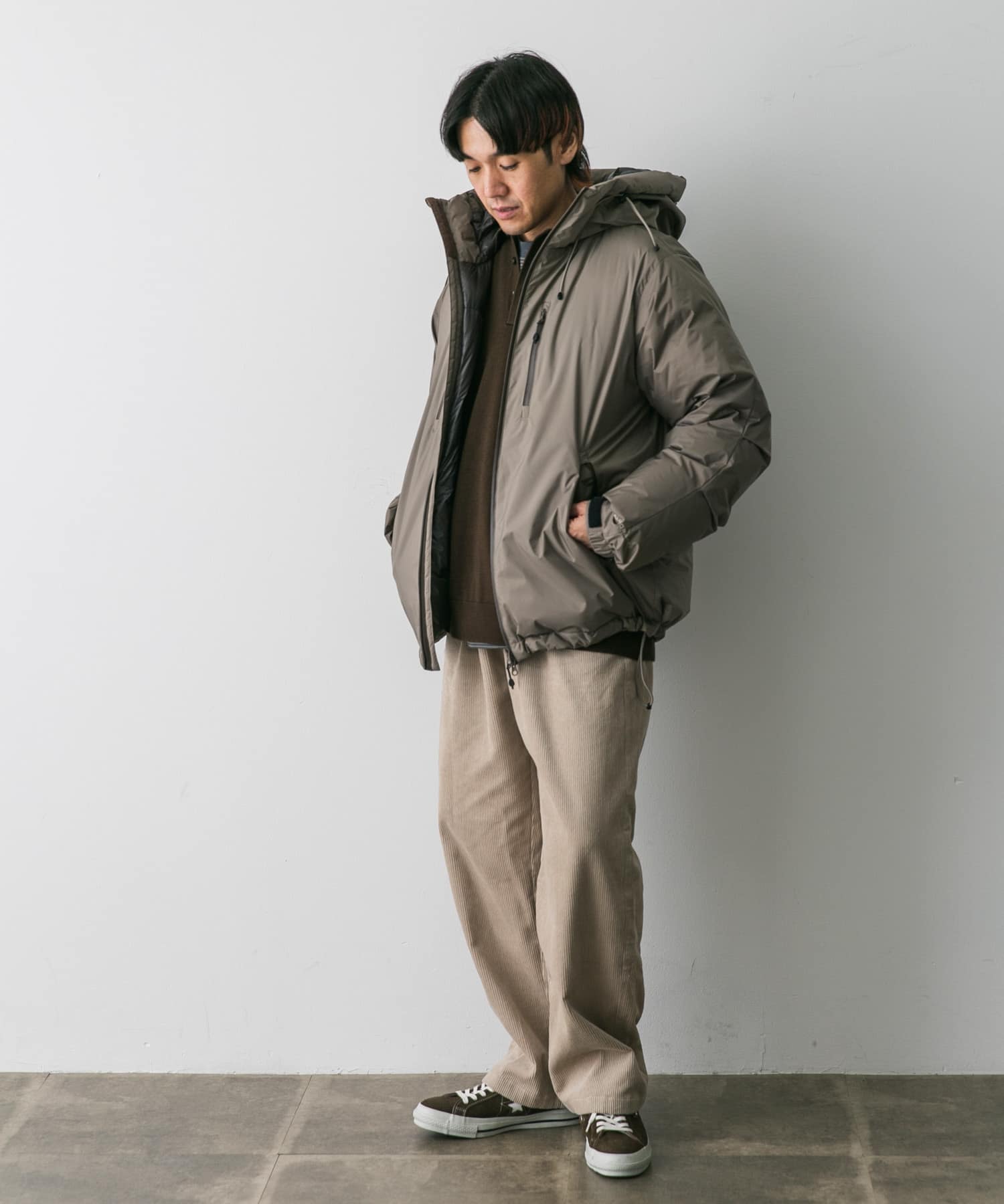 身長：172cm サイズ：L