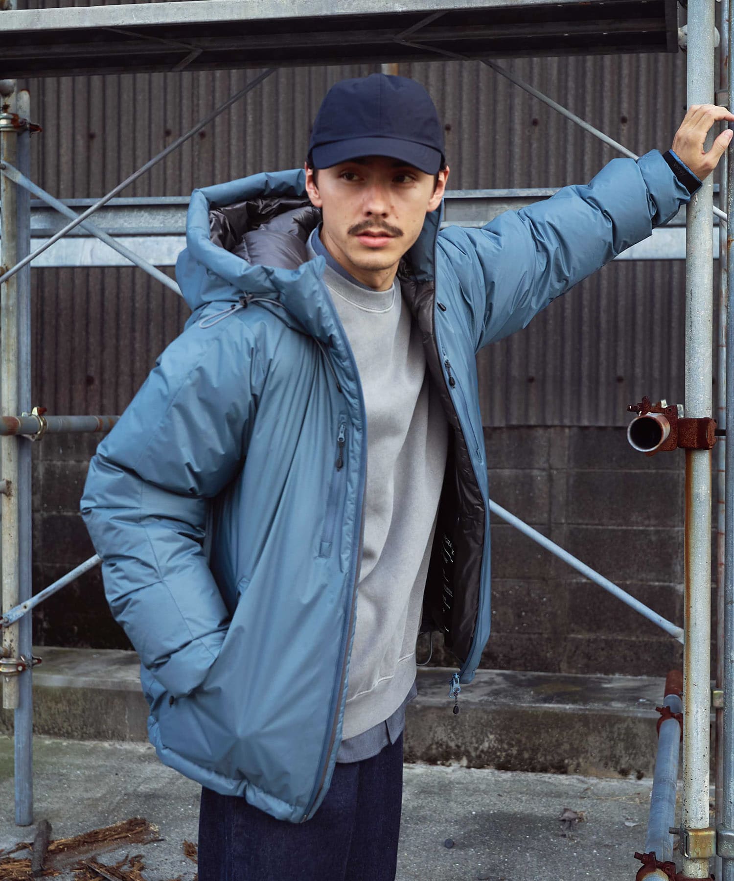 身長：175cm サイズ：L