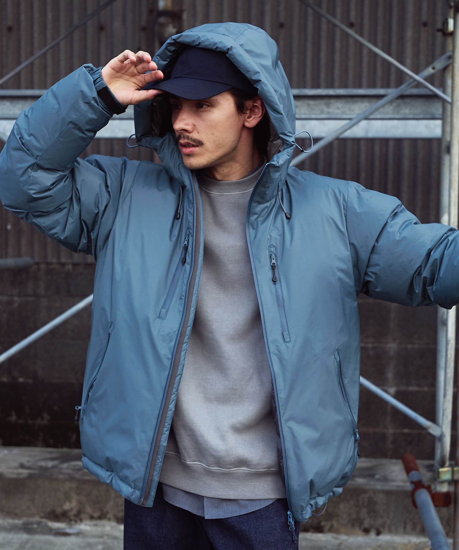 身長：175cm サイズ：L