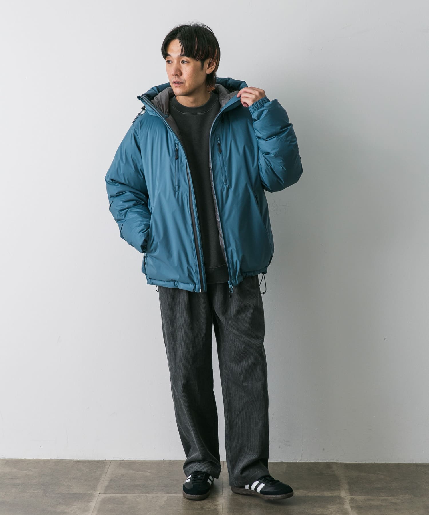 身長：172cm サイズ：L