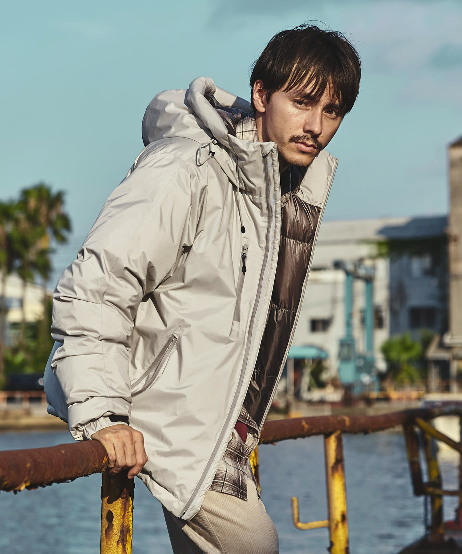 身長：175cm サイズ：L