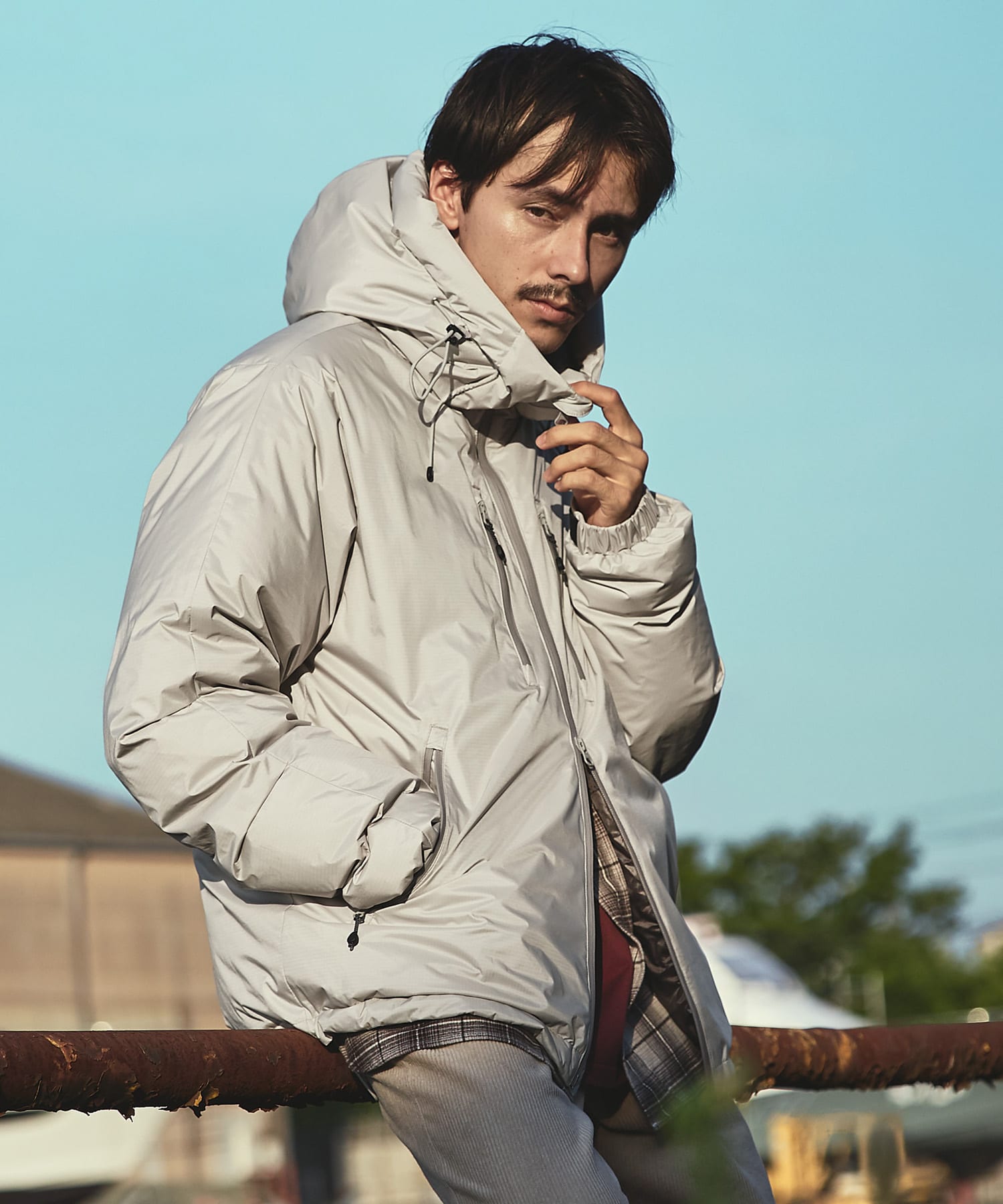 身長：175cm サイズ：L