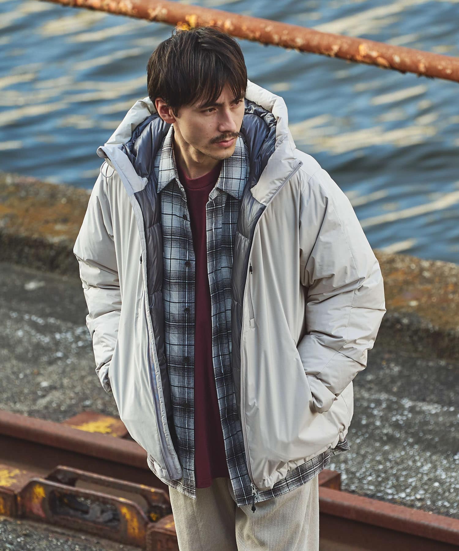 身長：175cm サイズ：L