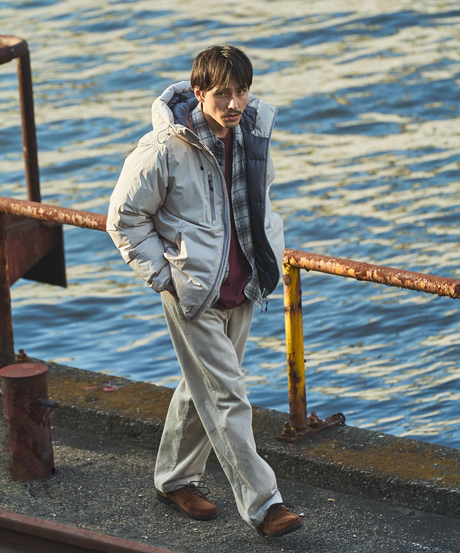 身長：175cm サイズ：L