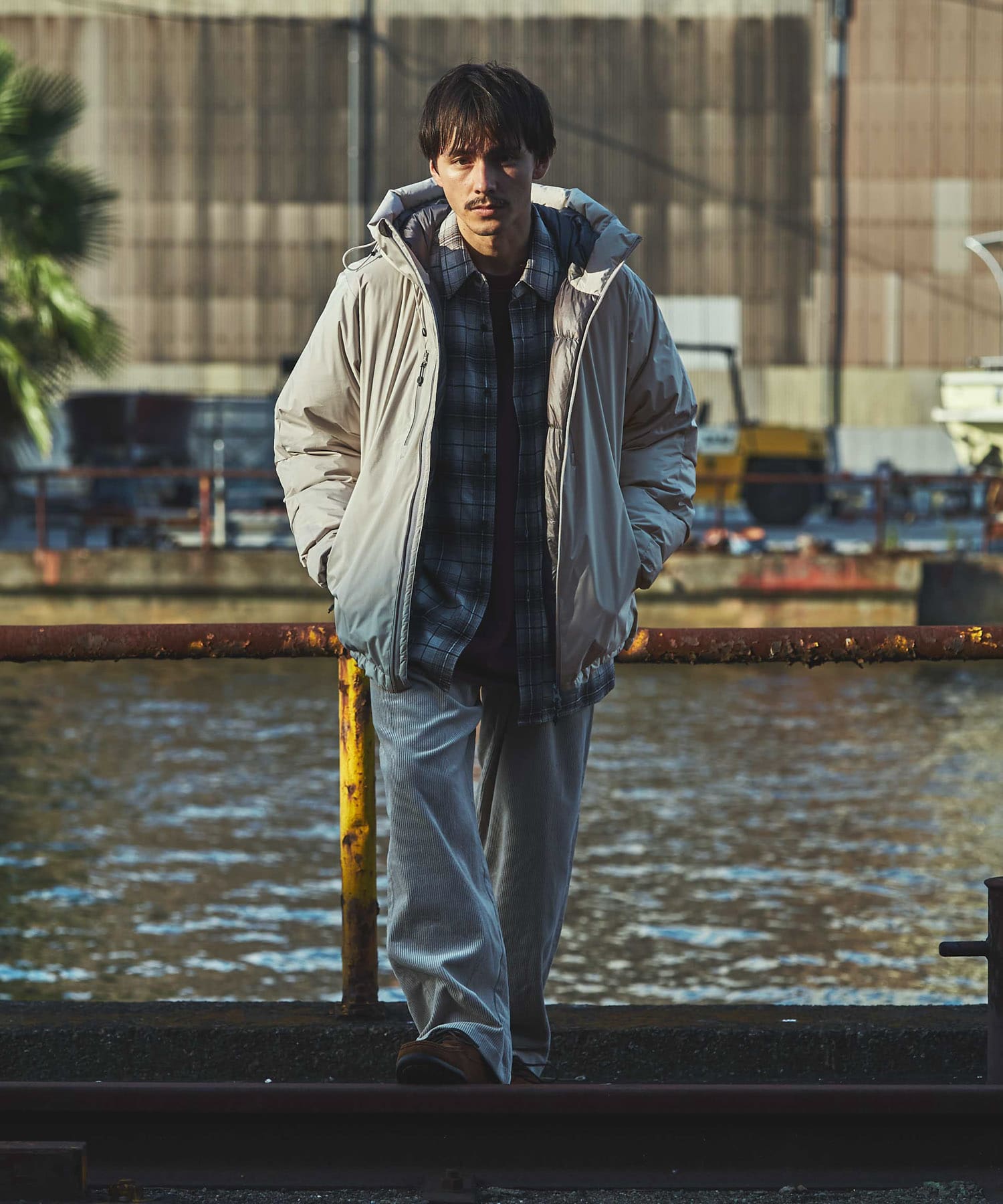 身長：175cm サイズ：L