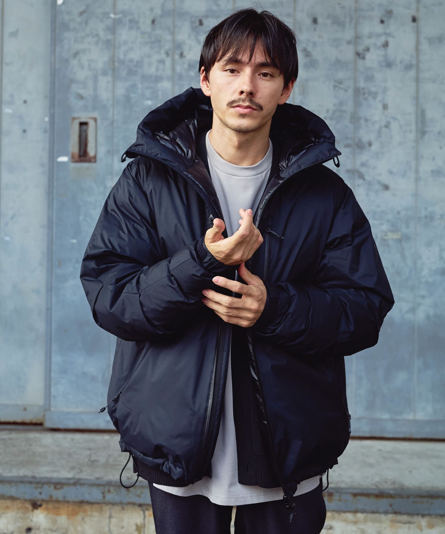 身長：175cm サイズ：L