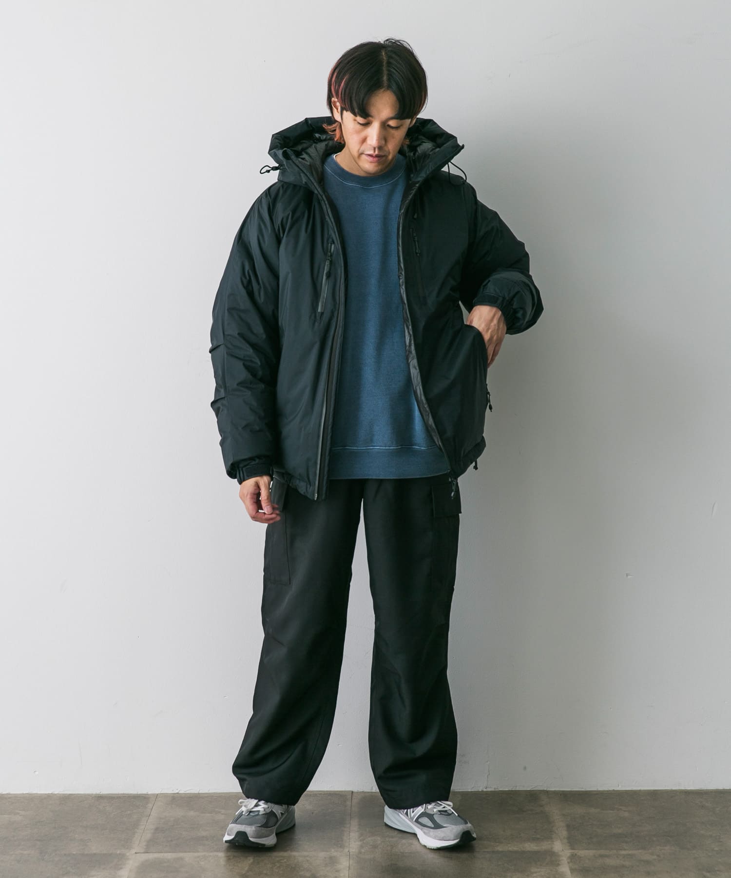 身長：172cm サイズ：L