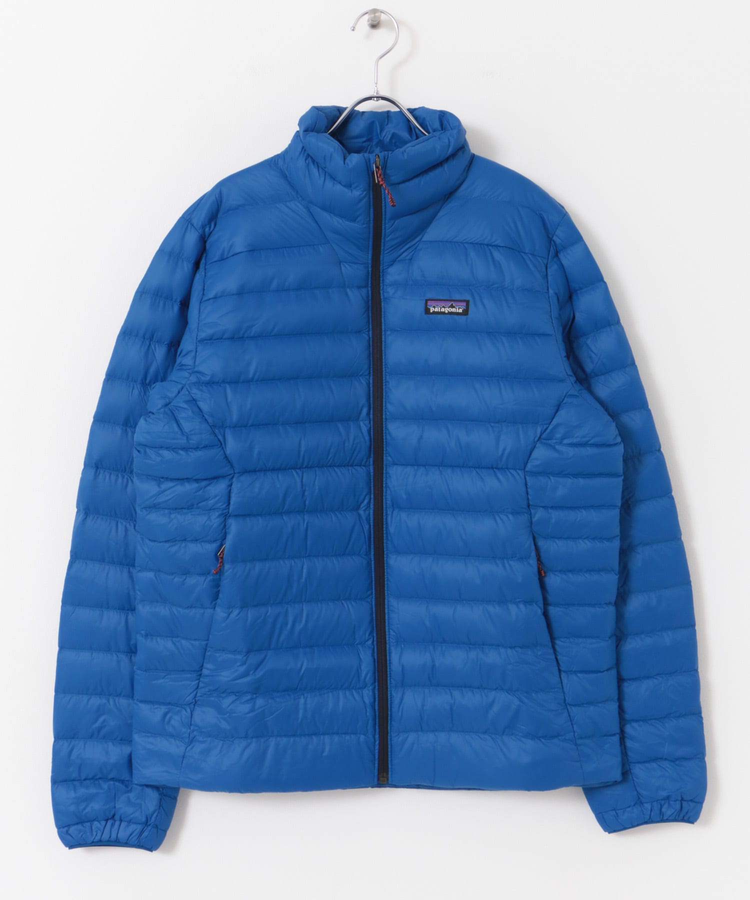 patagonia ダウンジャケット Lサイズ 青 中古・古着通販】Patagonia (パタゴニア) ダウン・セーター