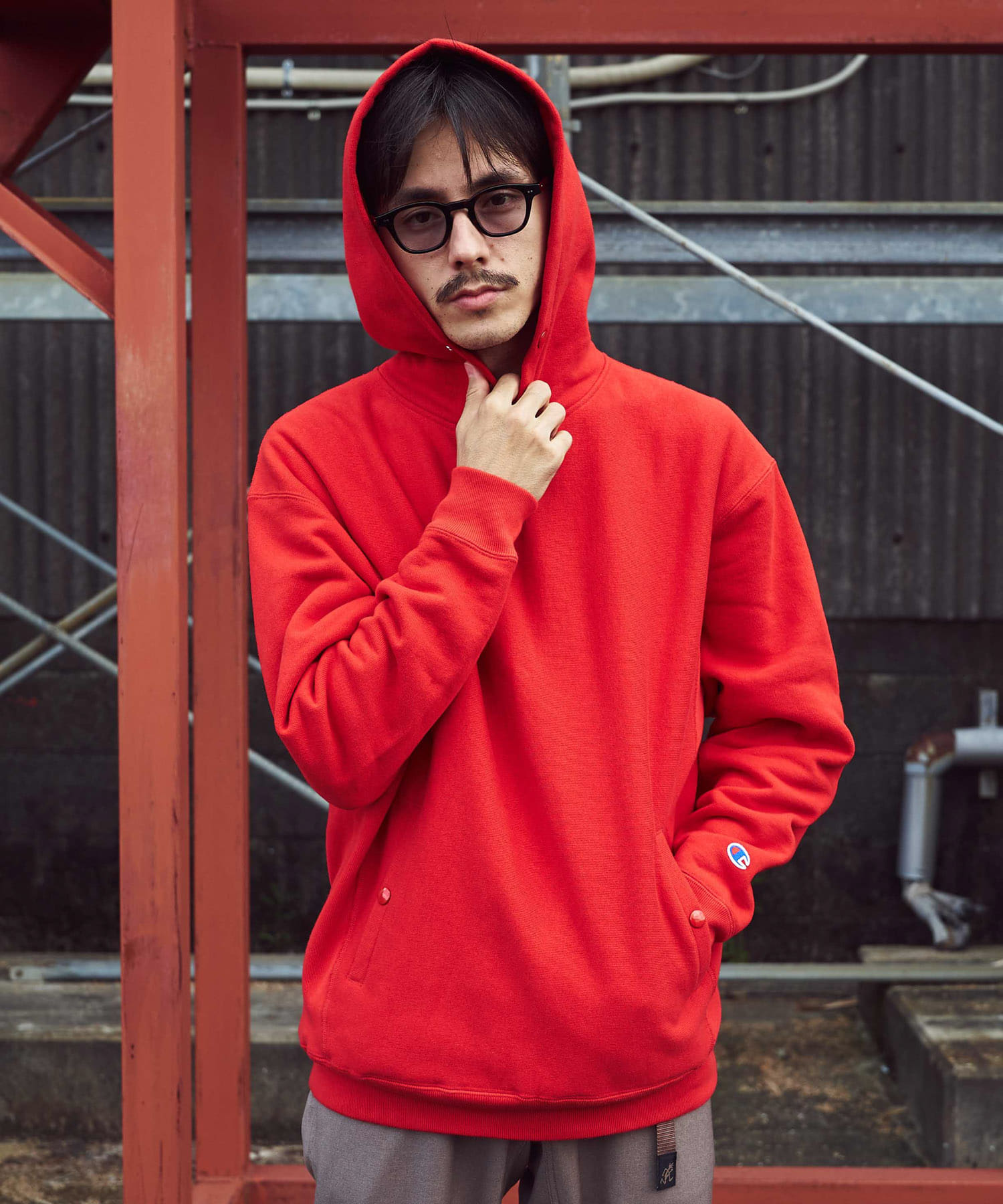 身長：175cm サイズ：L