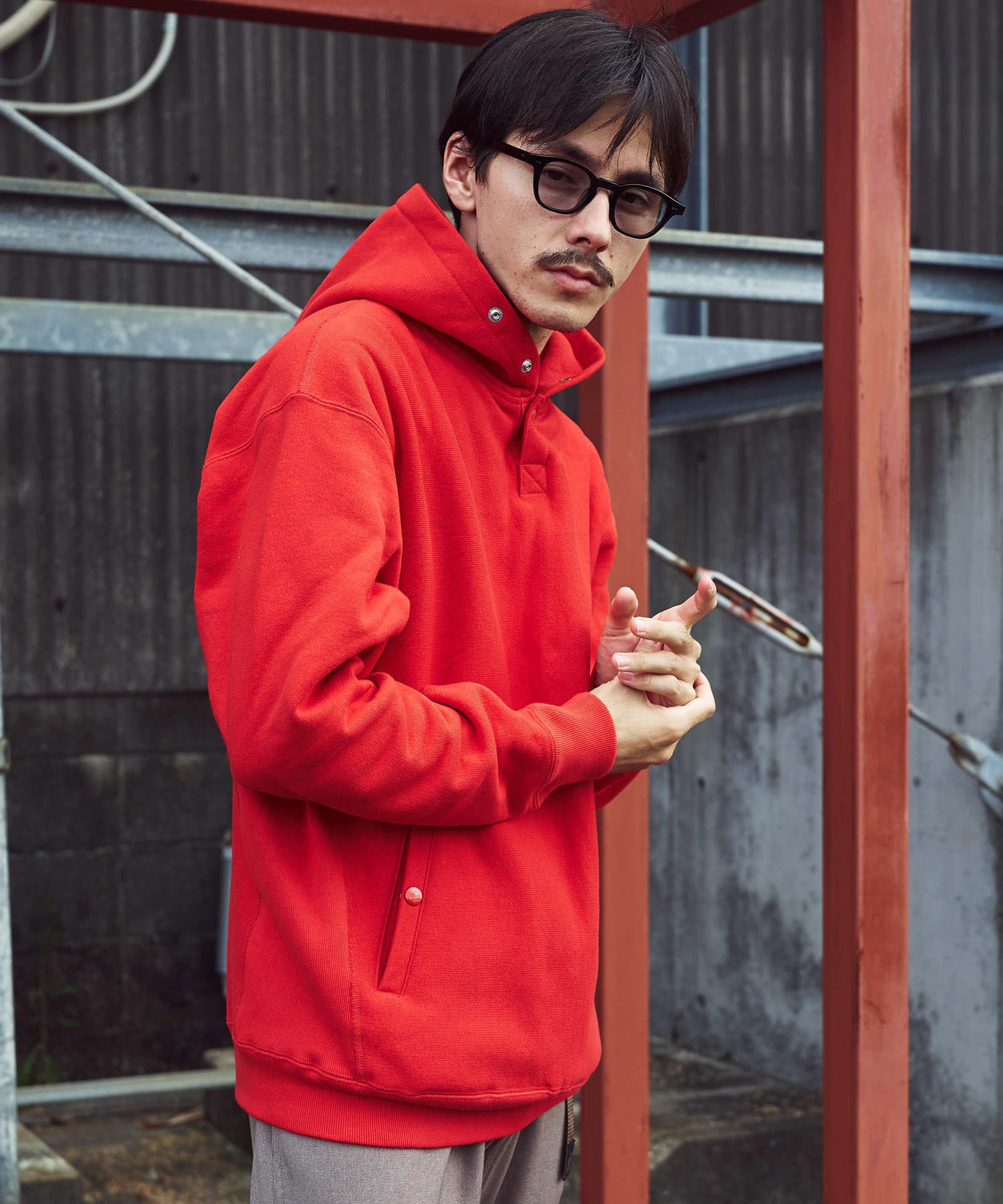 身長：175cm サイズ：L