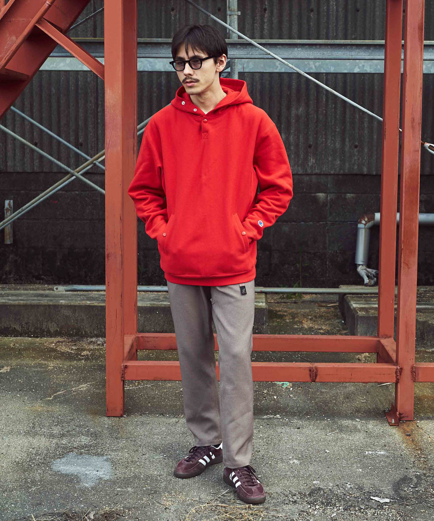 身長：175cm サイズ：L