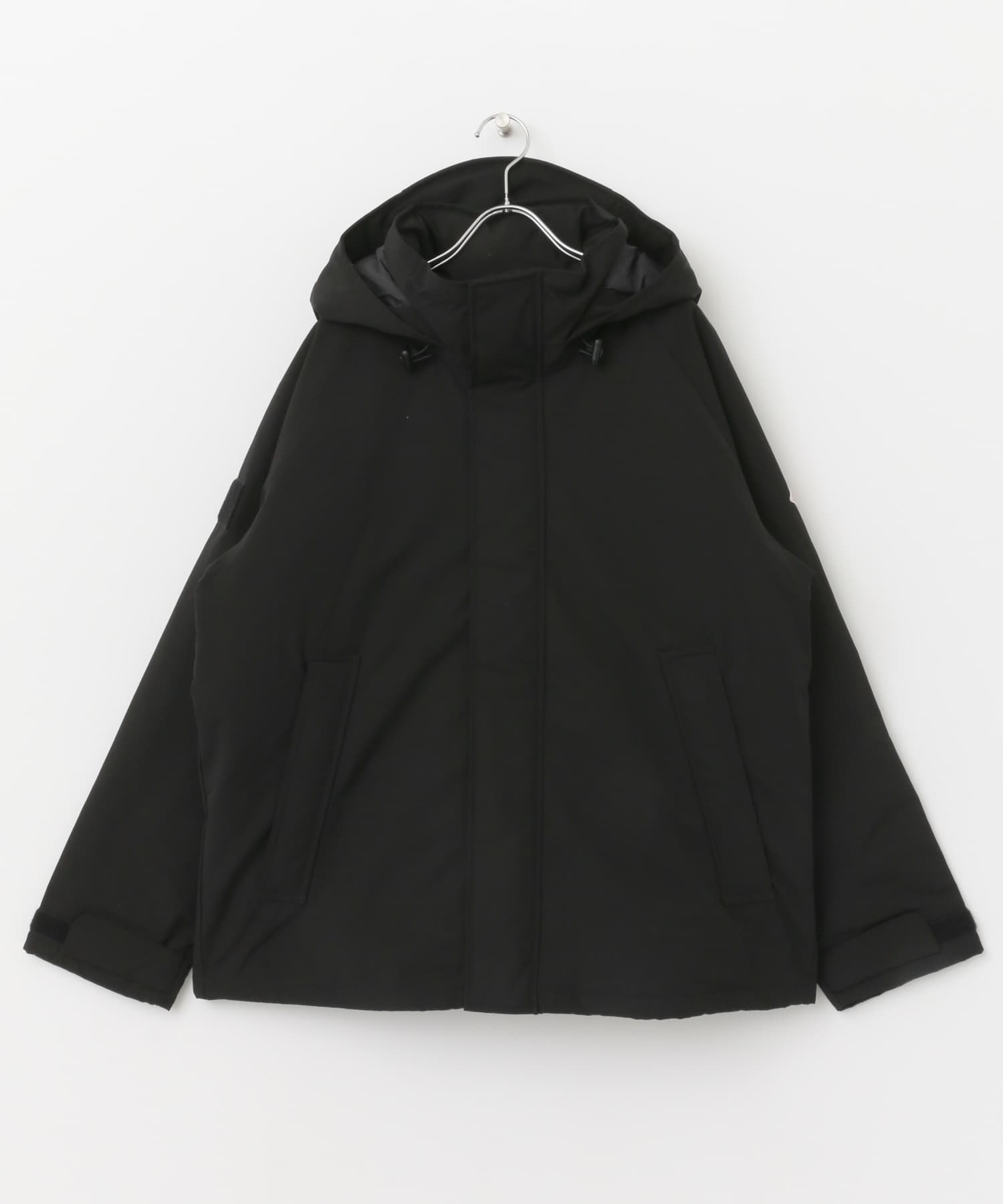 DANTON　ARMY HOODED JACKET BLACK S
