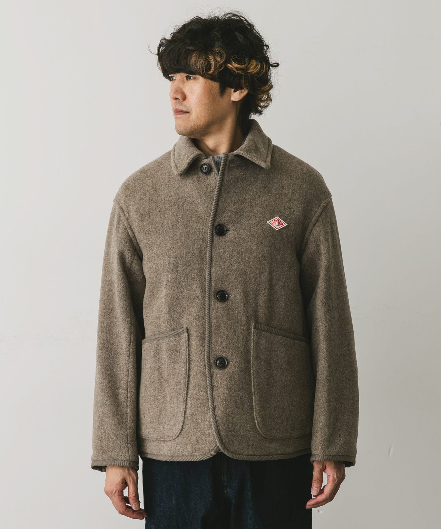 DANTON COVERALLS JACKET(38 H.BEIGE): アウター｜URBAN