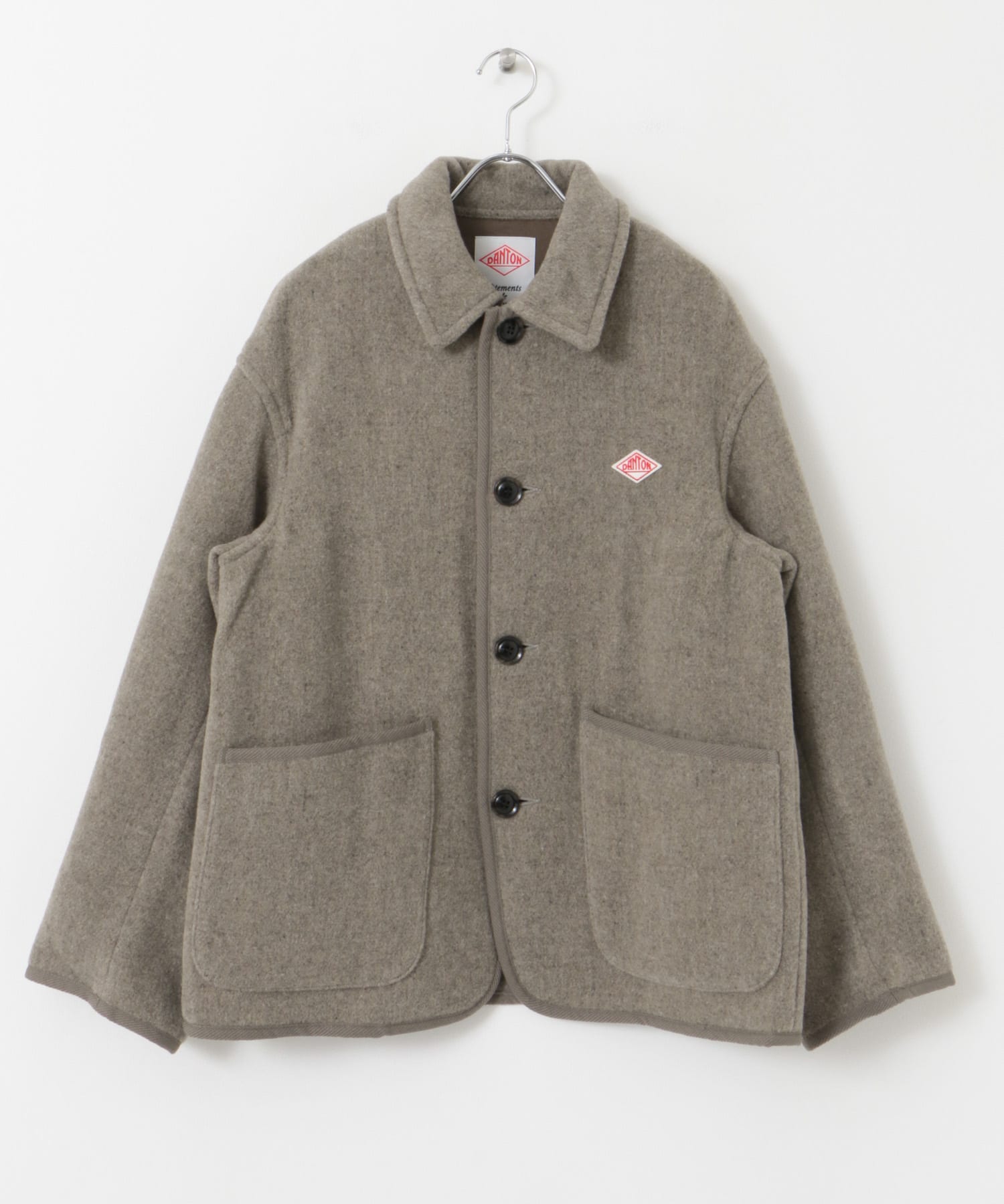 DANTON　COVERALLS JACKET H.BEIGE 38