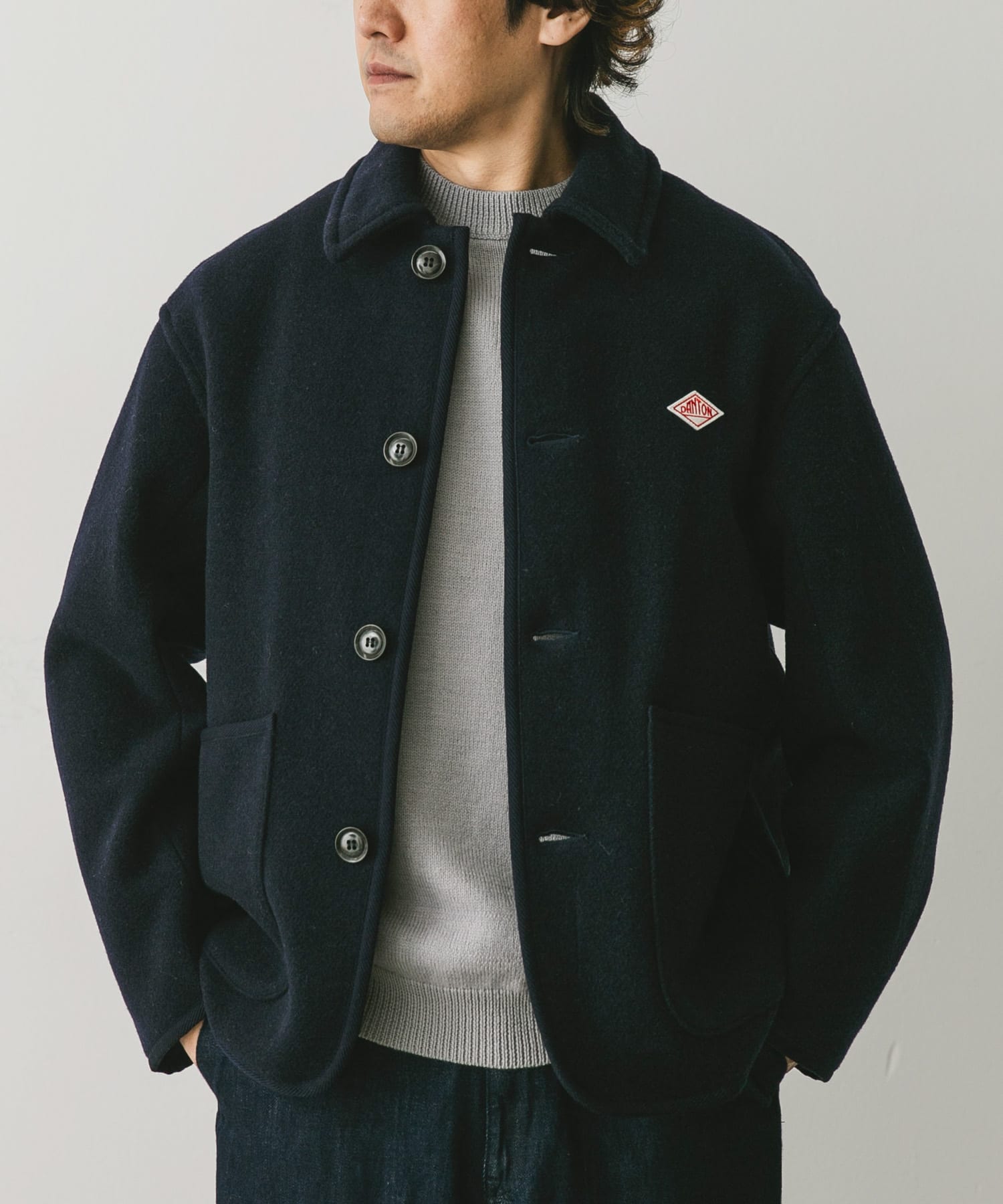 DANTON　COVERALLS JACKET