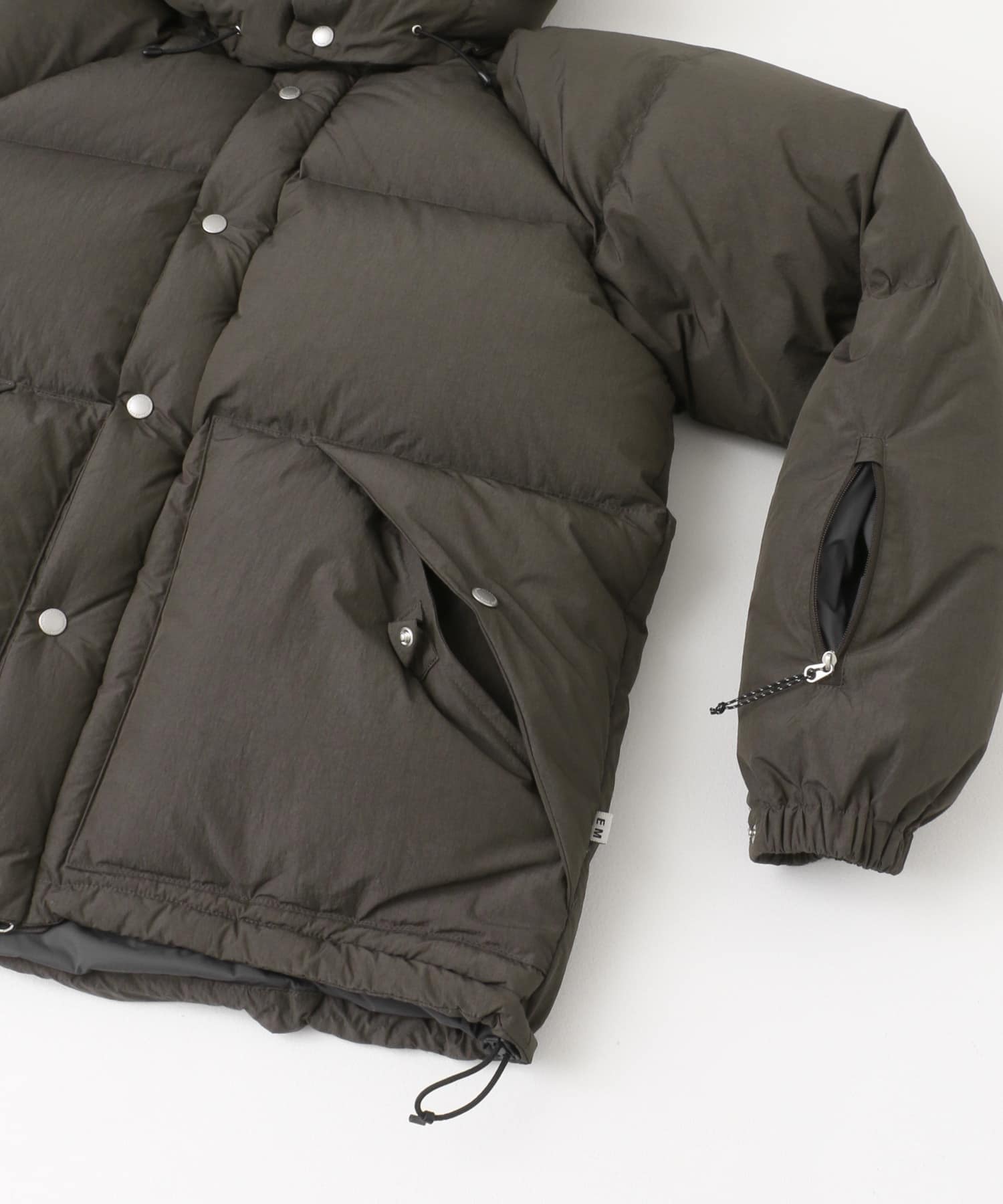 ENDS and MEANS　Down Jacket AfricanBLK L