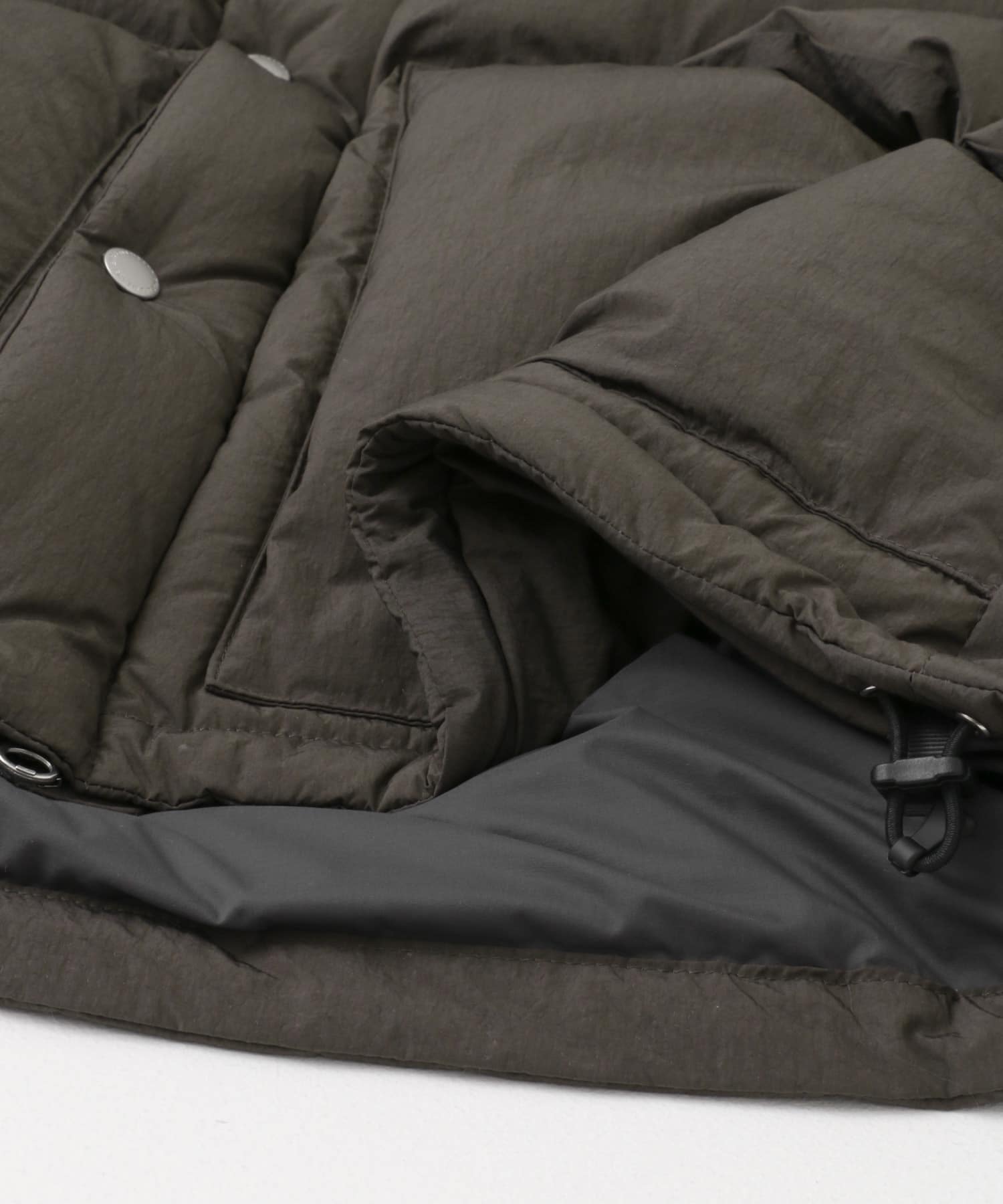 ENDS and MEANS　Down Jacket AfricanBLK XL