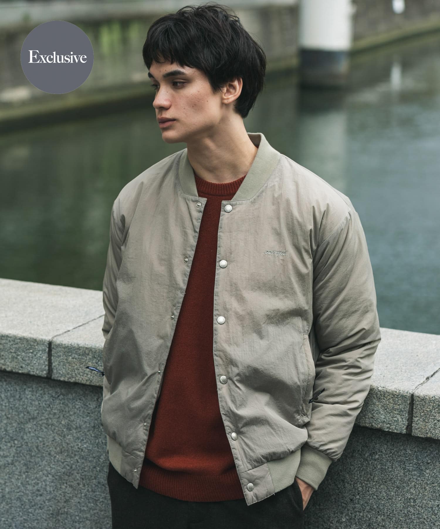 『別注』Gramicci×TAION　REVERSIBLE DOWN JACKET