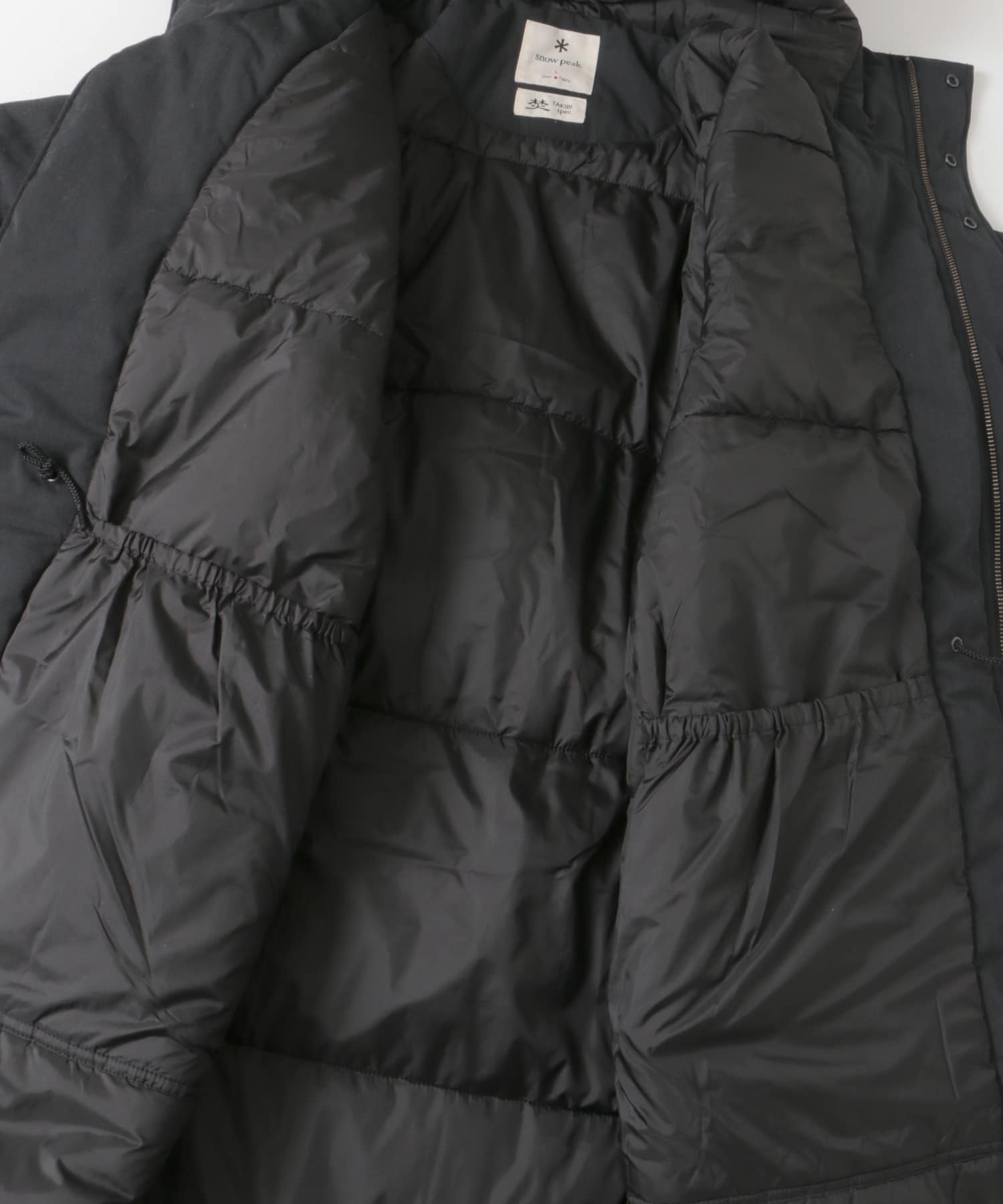 Snow Peak Apparel　TAKIBIWeatherPaddedCoat Black M