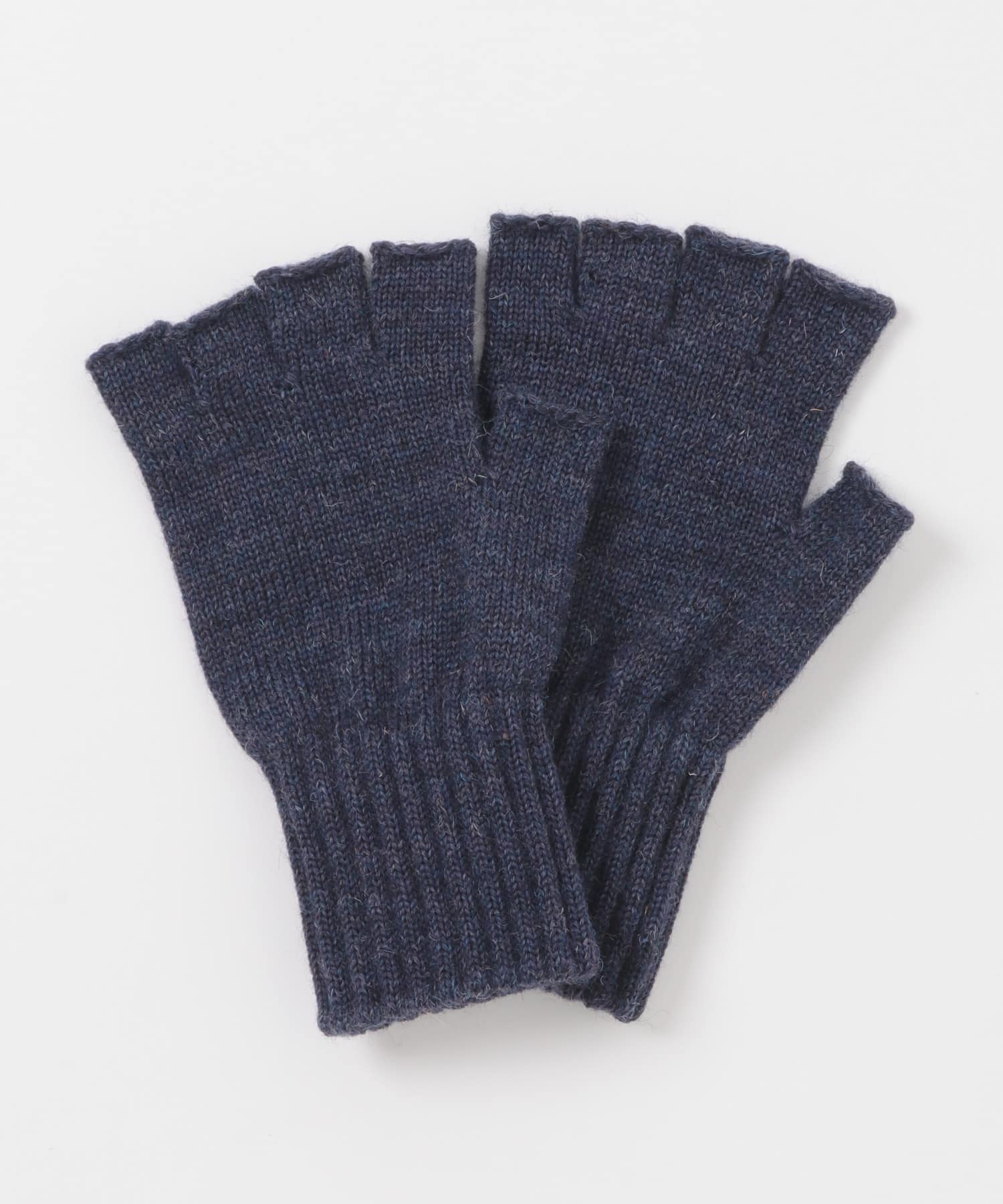 Barbour　FINGERLESS GLOVES NAVY M