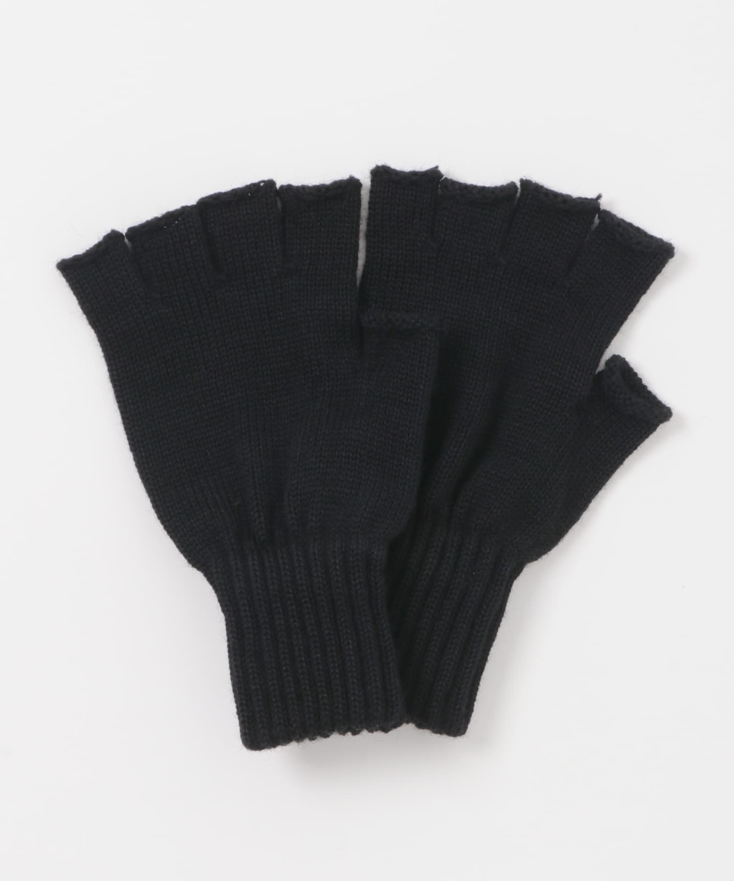 Barbour　FINGERLESS GLOVES BLACK M