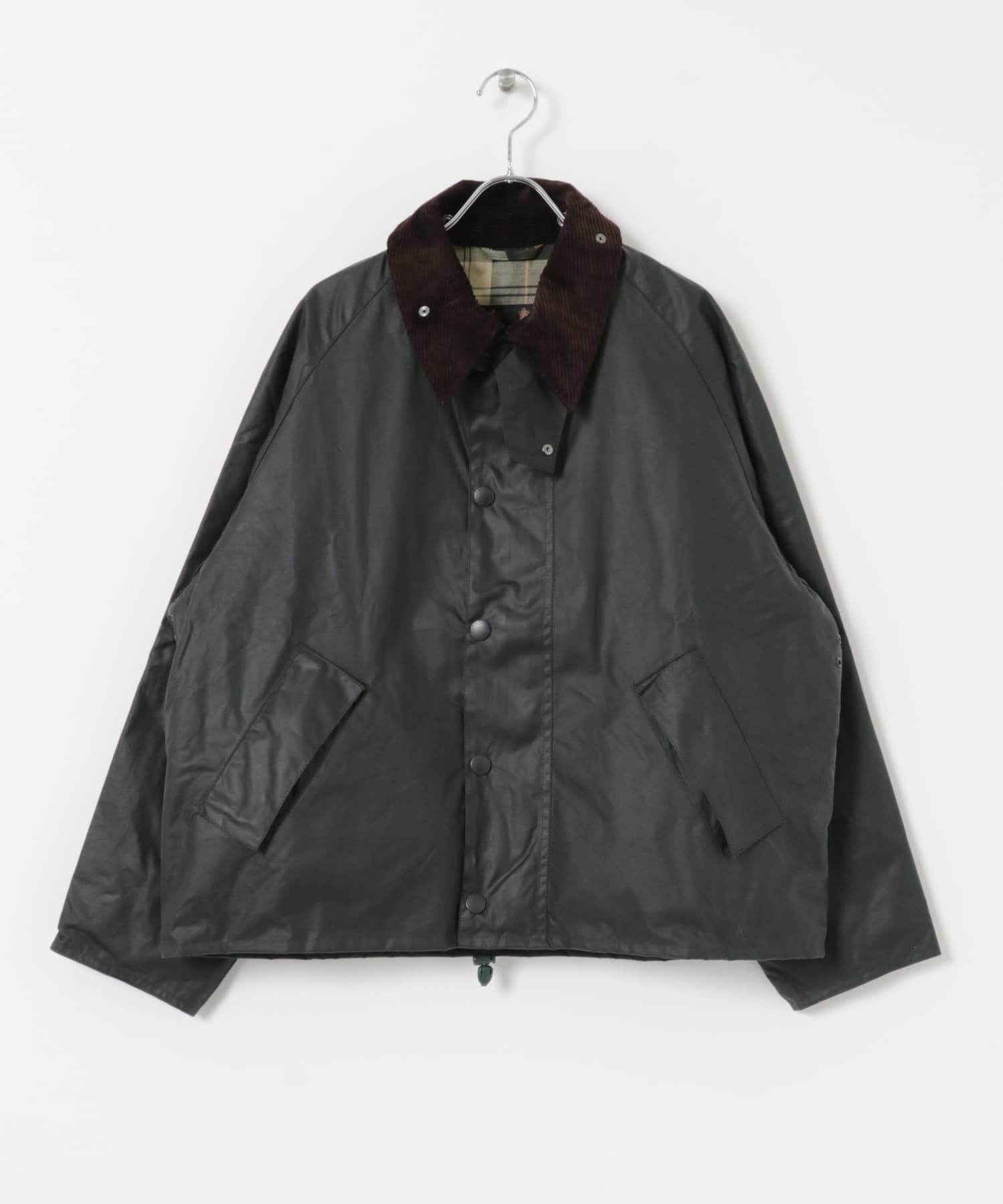 OS TRANSPORT WAX JACKET SAGE 36
