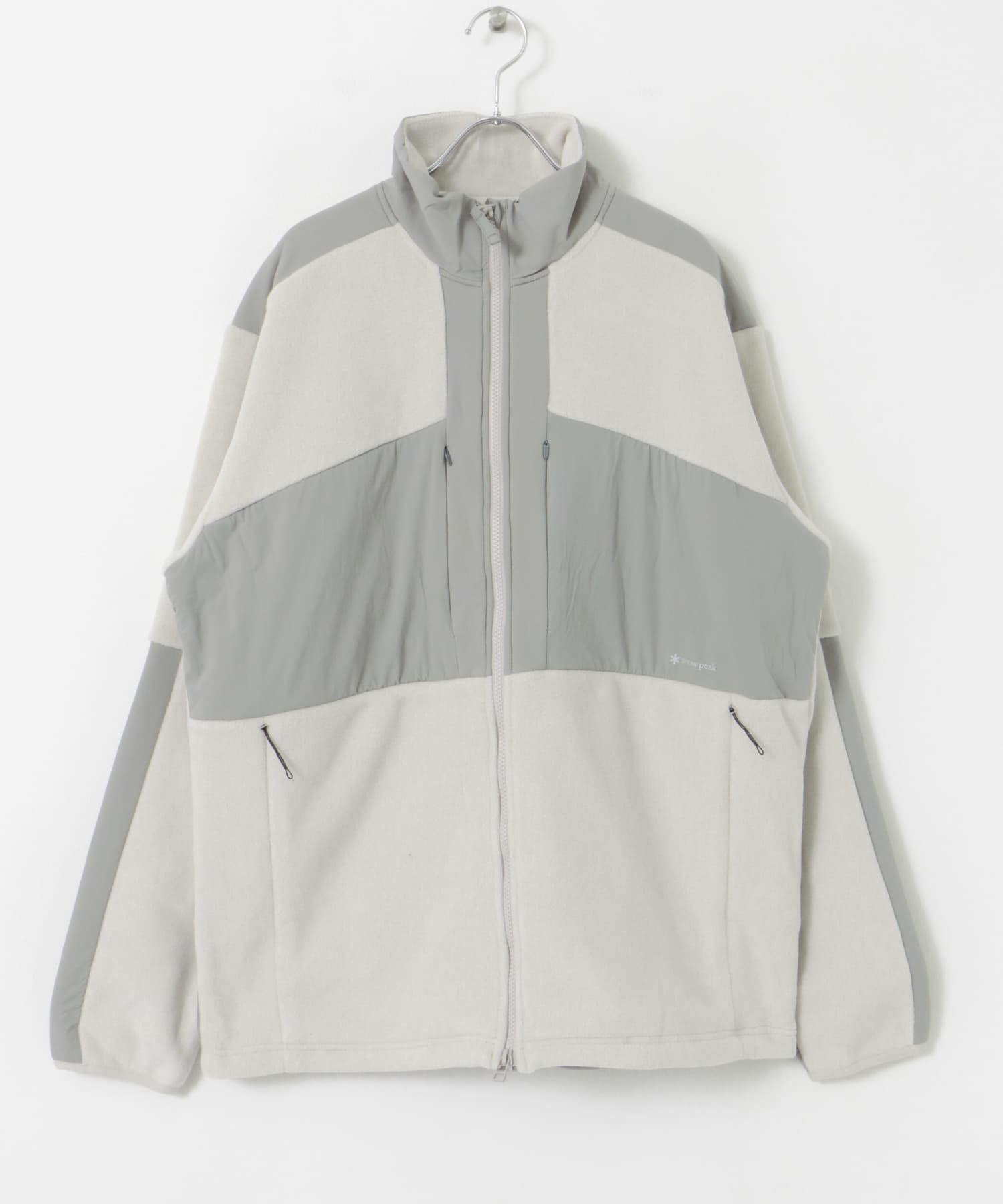 Snow Peak Apparel　Double Face Fleece Jacket Ivory M