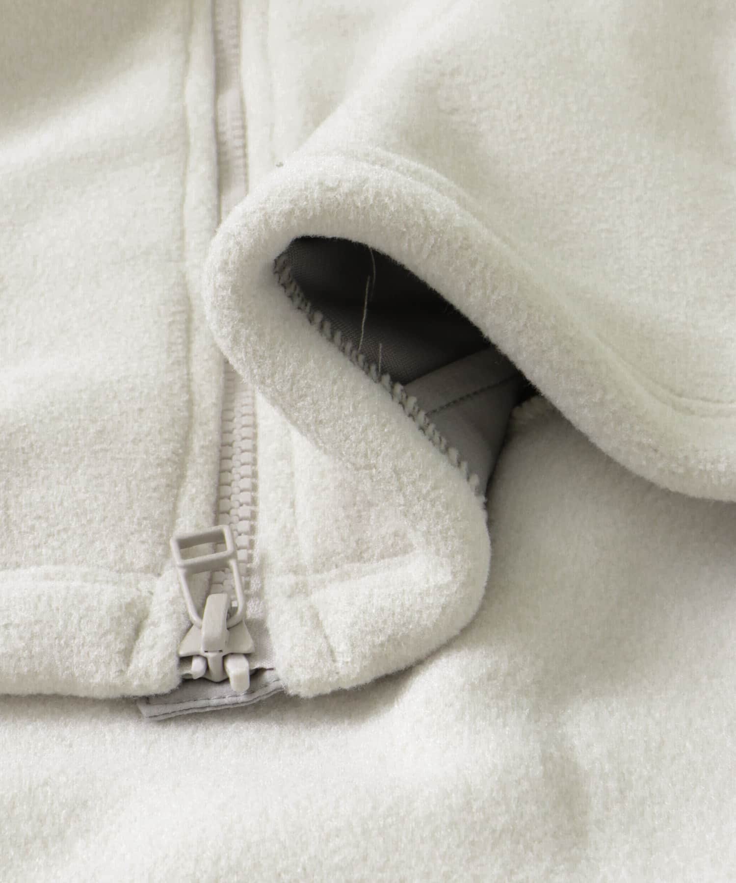 Snow Peak Apparel　Double Face Fleece Jacket Ivory M