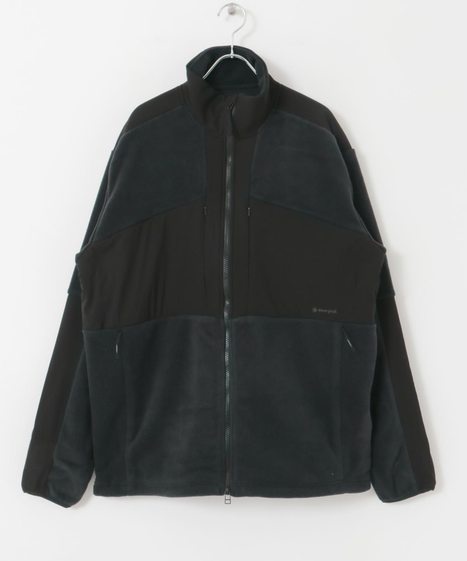 Snow Peak Apparel　Double Face Fleece Jacket Black M