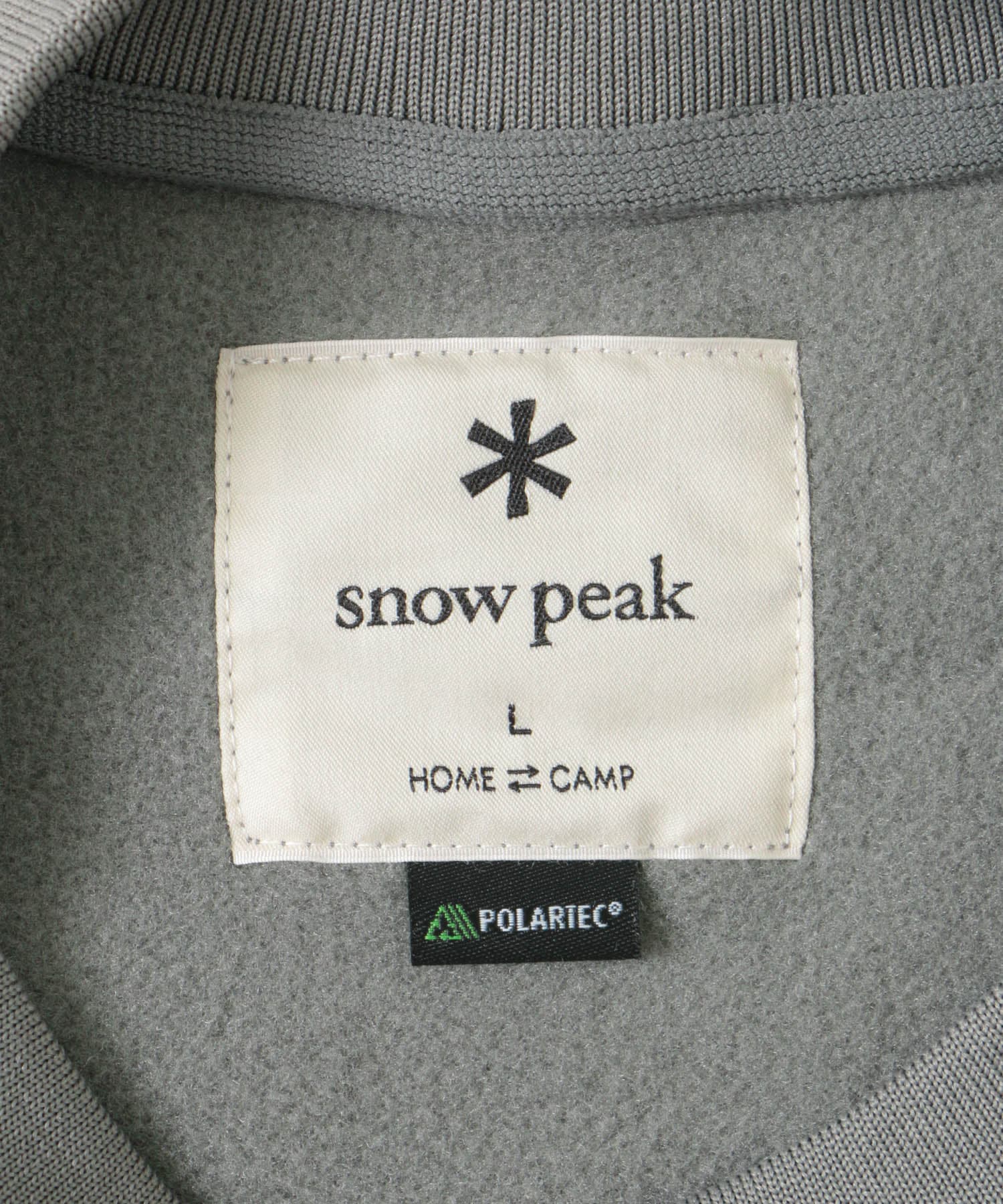Snow Peak Apparel DoubleFaceFleecePullover(M Ivory): トップス