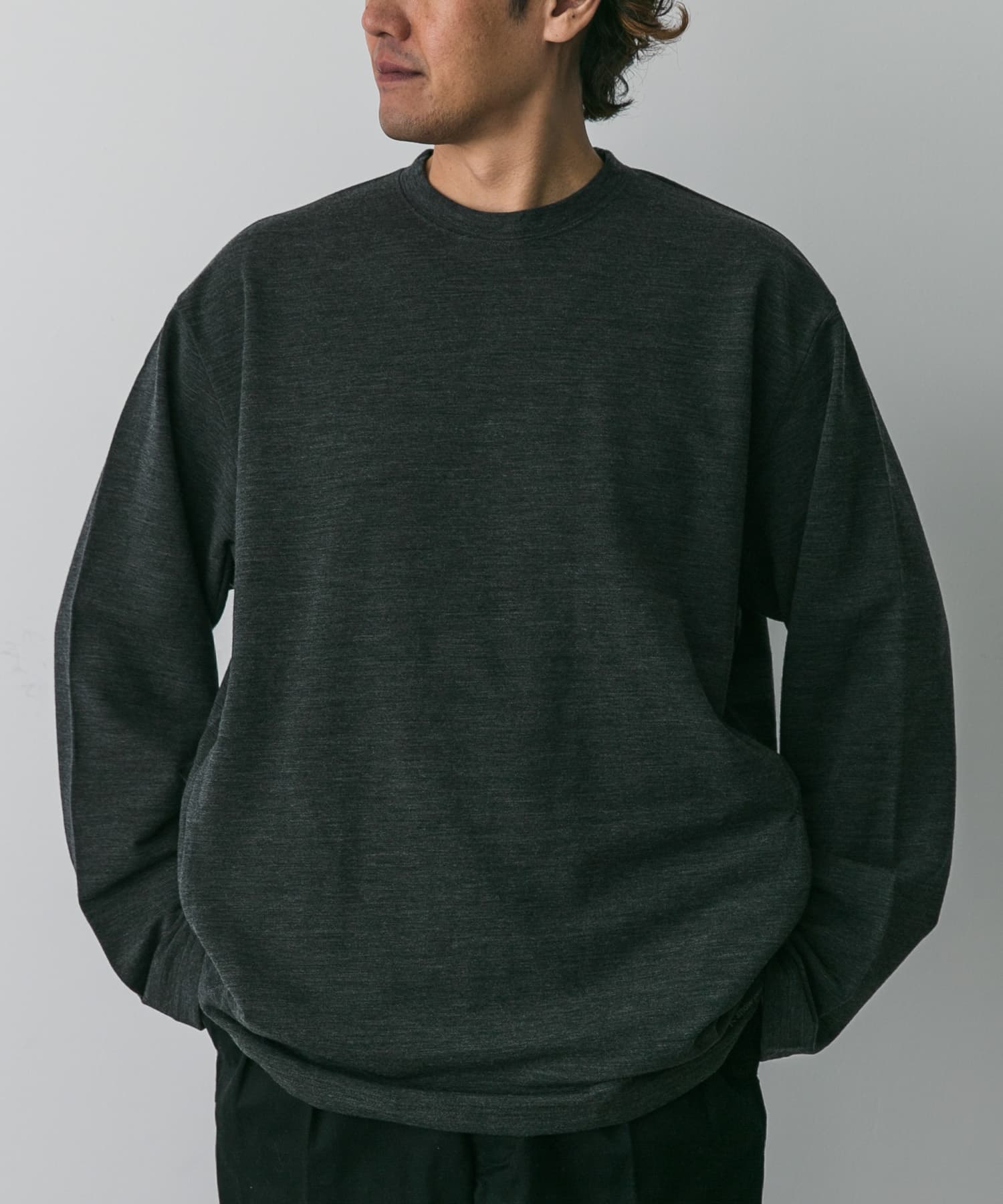 Snow Peak Apparel　Wool Sweatshirts Pullover