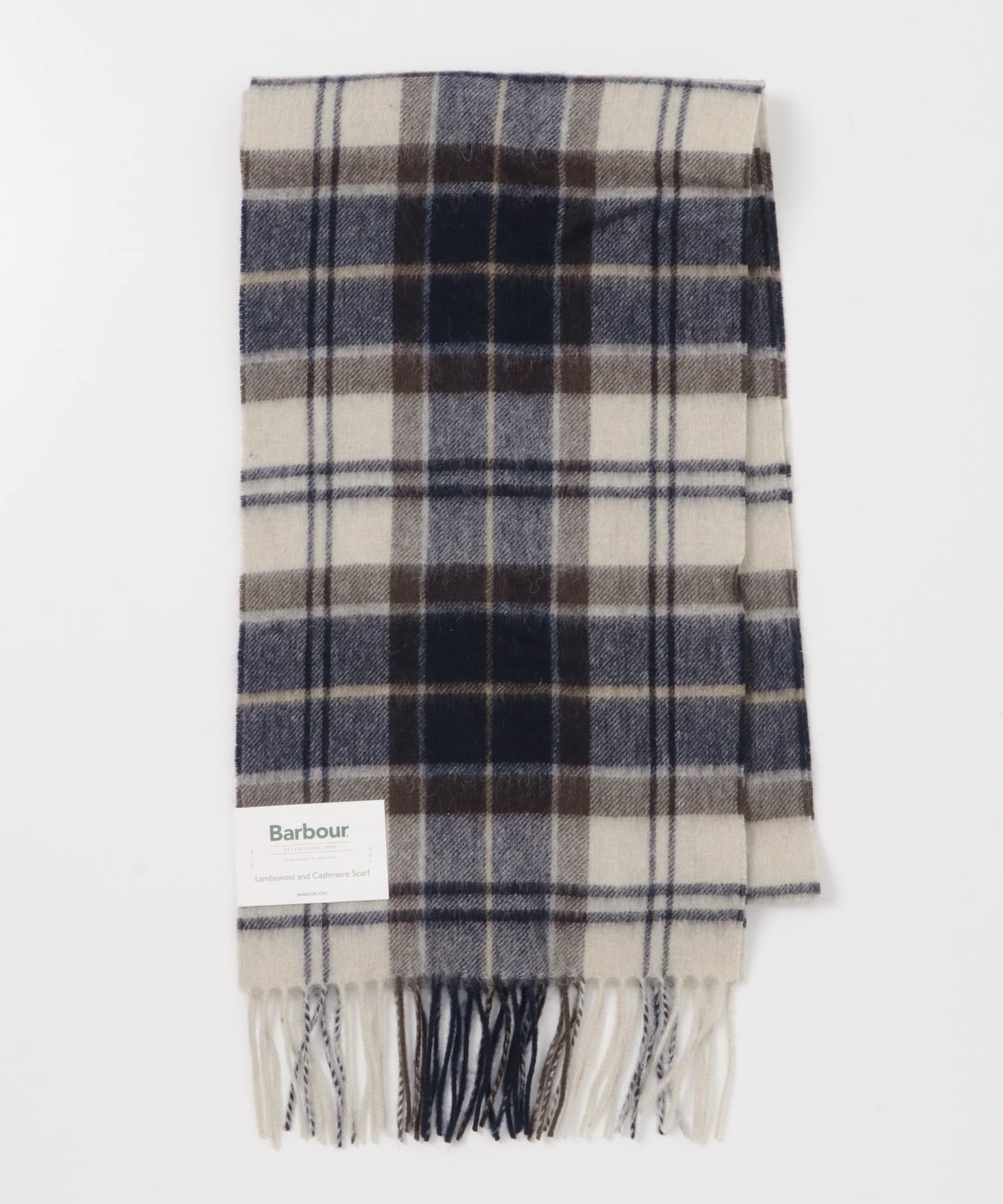 Barbour　WOOLCASHMERE TARTAN SCARF ATM DRESS one
