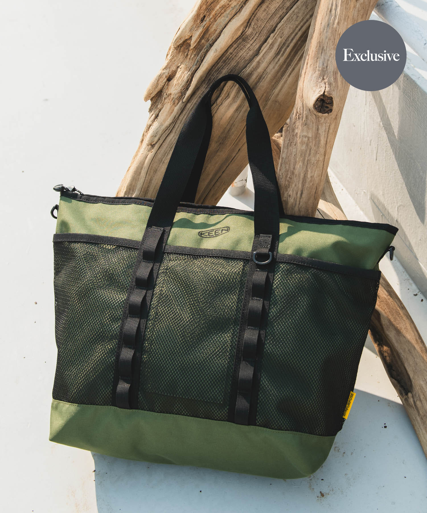 『別注』KEEN×DOORS　HARVESTADVENTURE TOTE OLIVE FREE