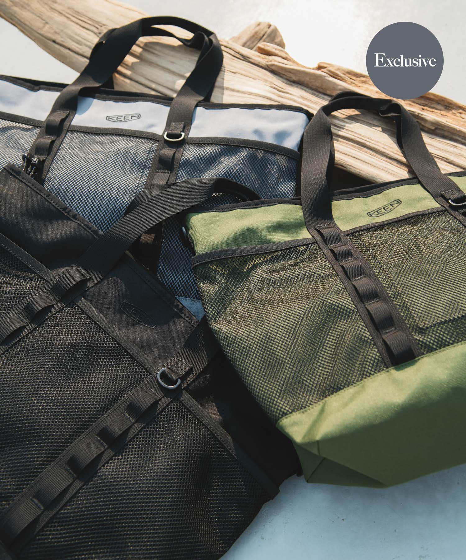 『別注』KEEN×DOORS　HARVESTADVENTURE TOTE OLIVE FREE