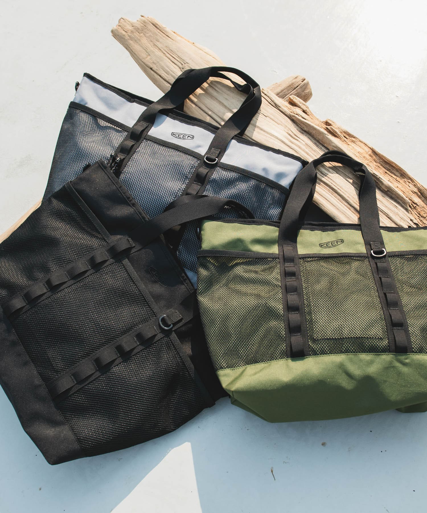『別注』KEEN×DOORS　HARVESTADVENTURE TOTE OLIVE FREE