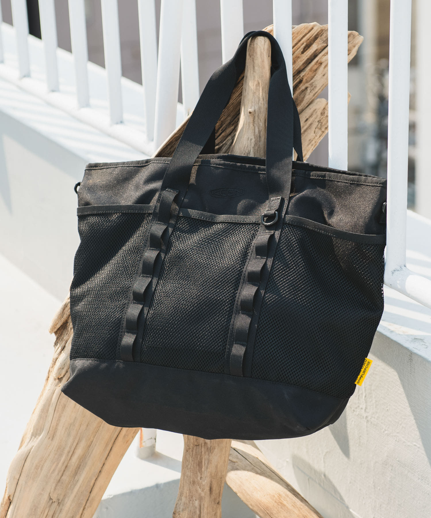 『別注』KEEN×DOORS　HARVESTADVENTURE TOTE BLACK FREE
