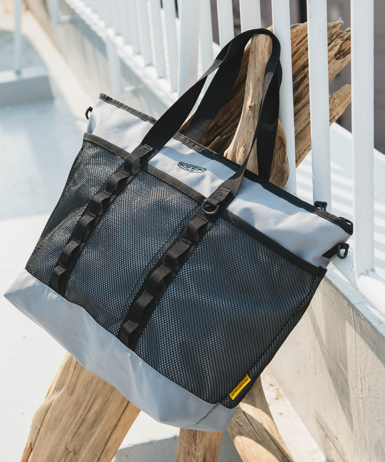 『別注』KEEN×DOORS　HARVESTADVENTURE TOTE GREY FREE