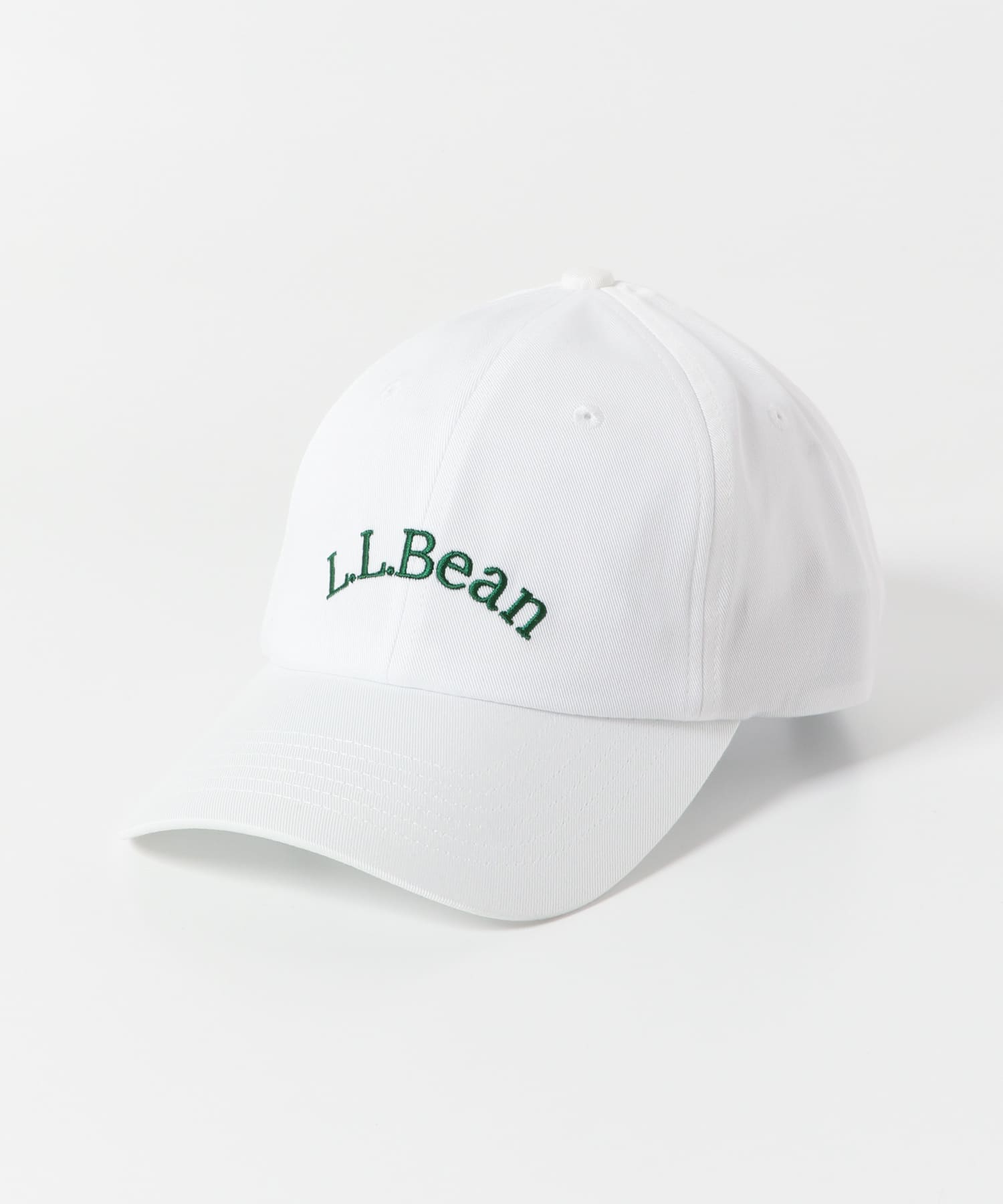 L.L.Bean　TWILL DP CROWN CAP OFF WHITE one
