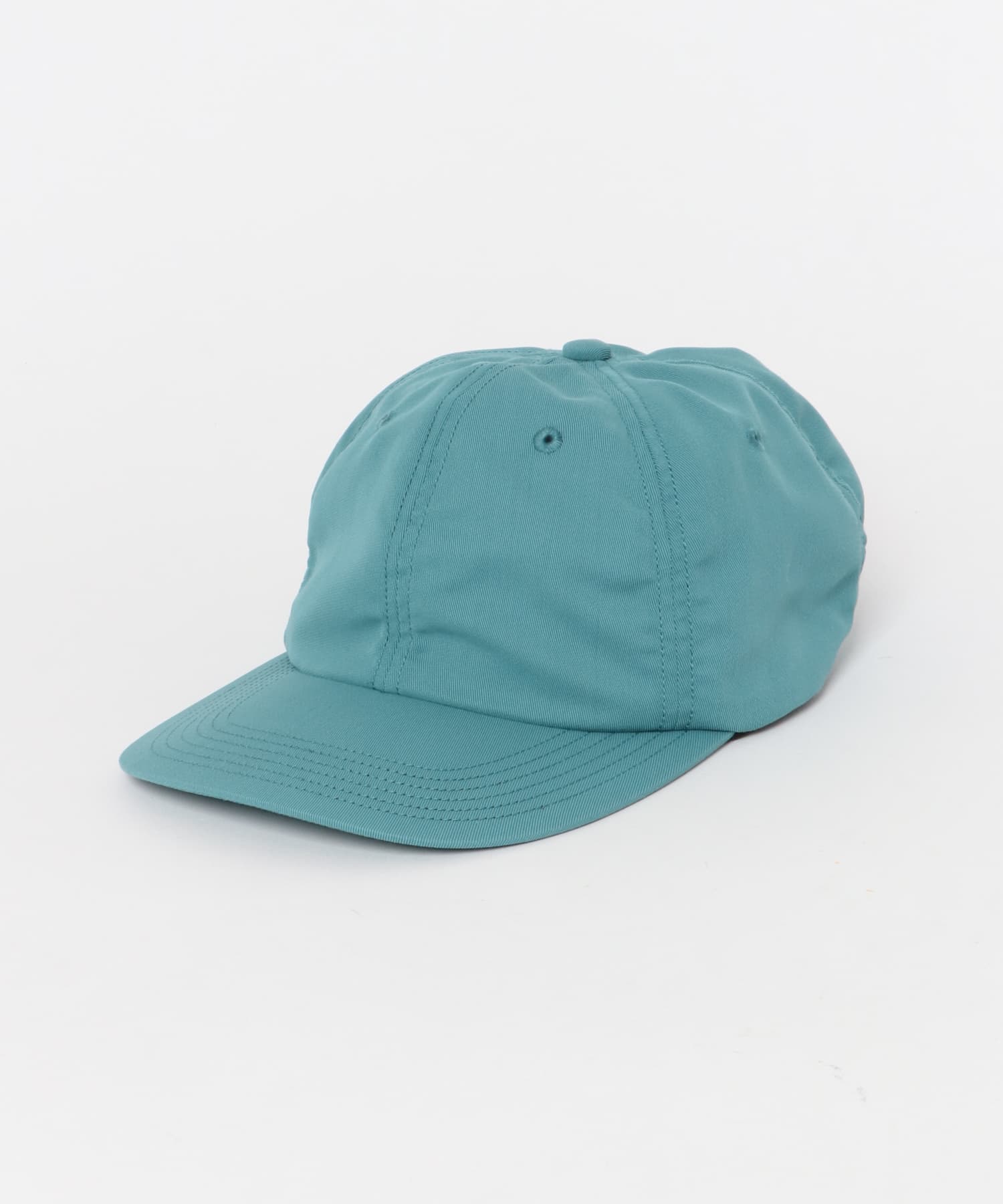 KIJIMA TAKAYUKI　P/C ELASTIC BACK 6P CAP BLUE GREEN one