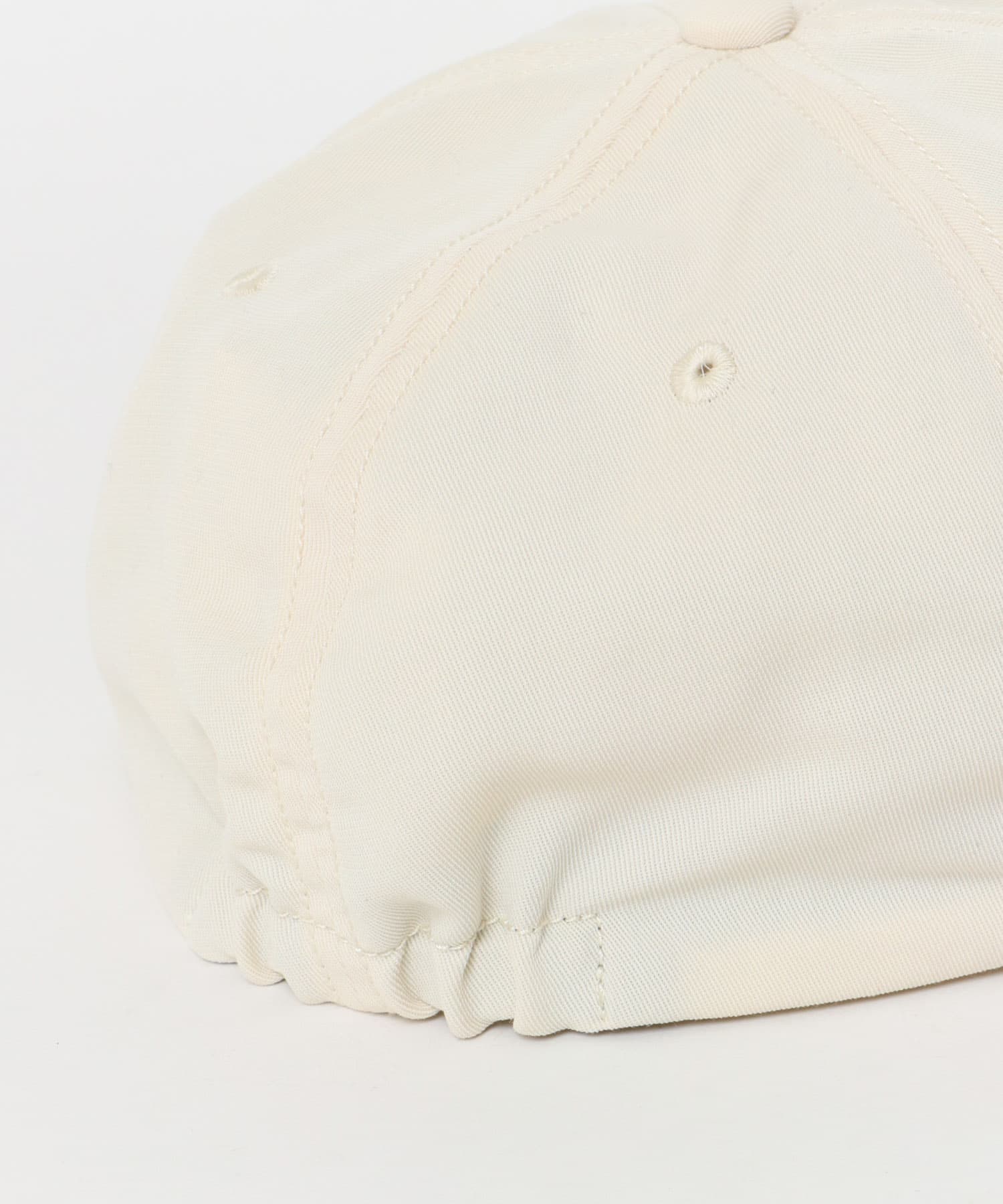 KIJIMA TAKAYUKI　P/C ELASTIC BACK 6P CAP IVORY one