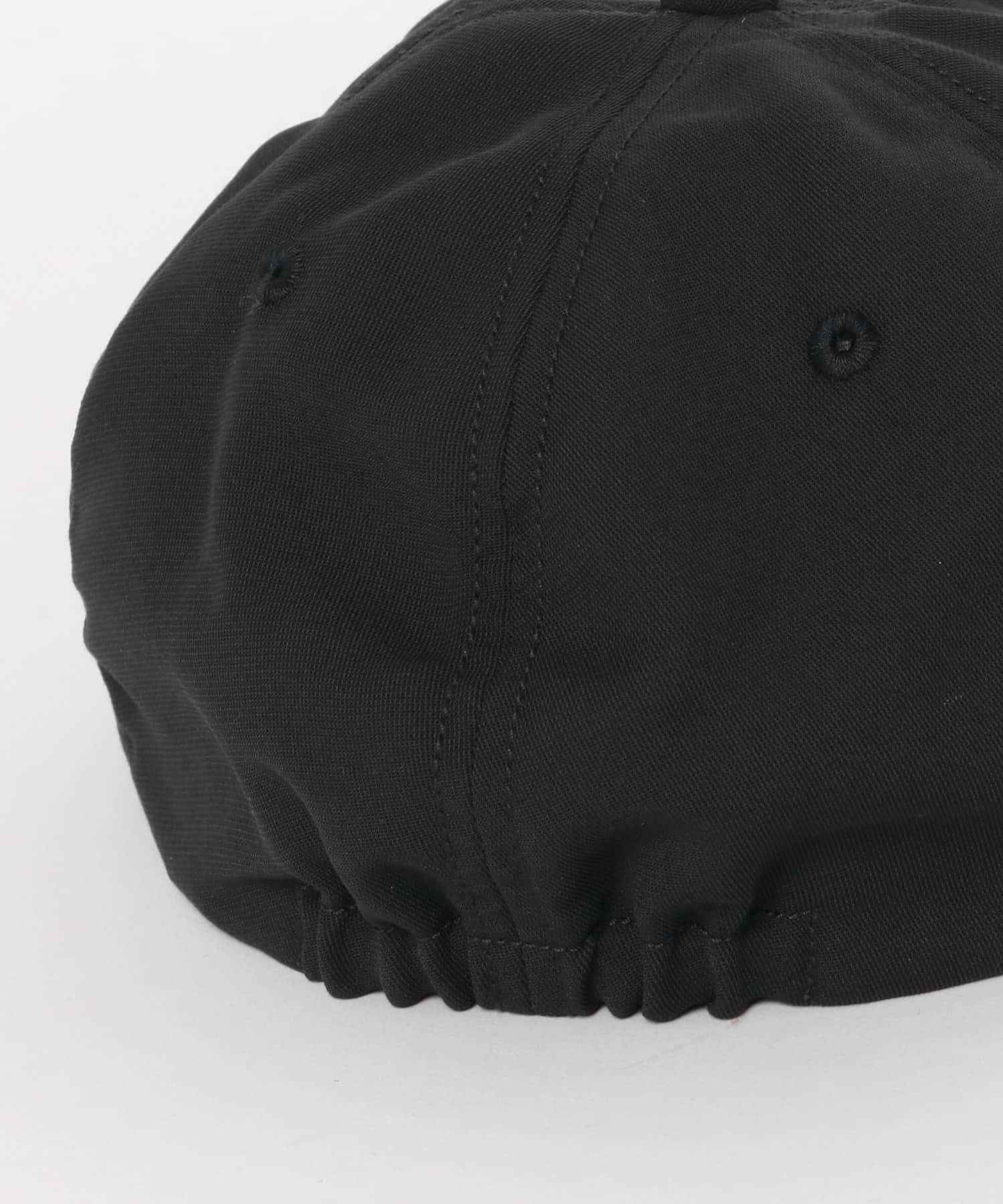 KIJIMA TAKAYUKI　P/C ELASTIC BACK 6P CAP BLACK one