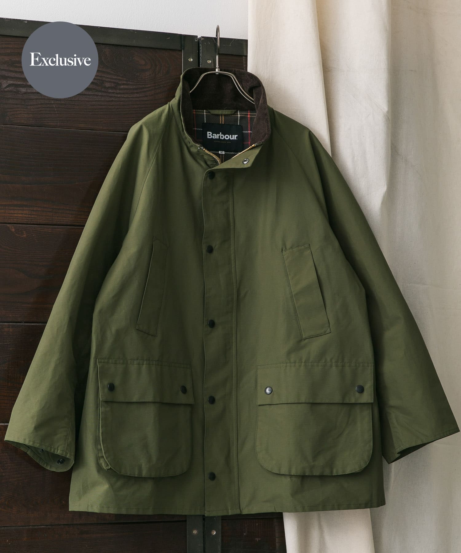 『別注』Barbour　OS BEDALE STANDCOLLAR