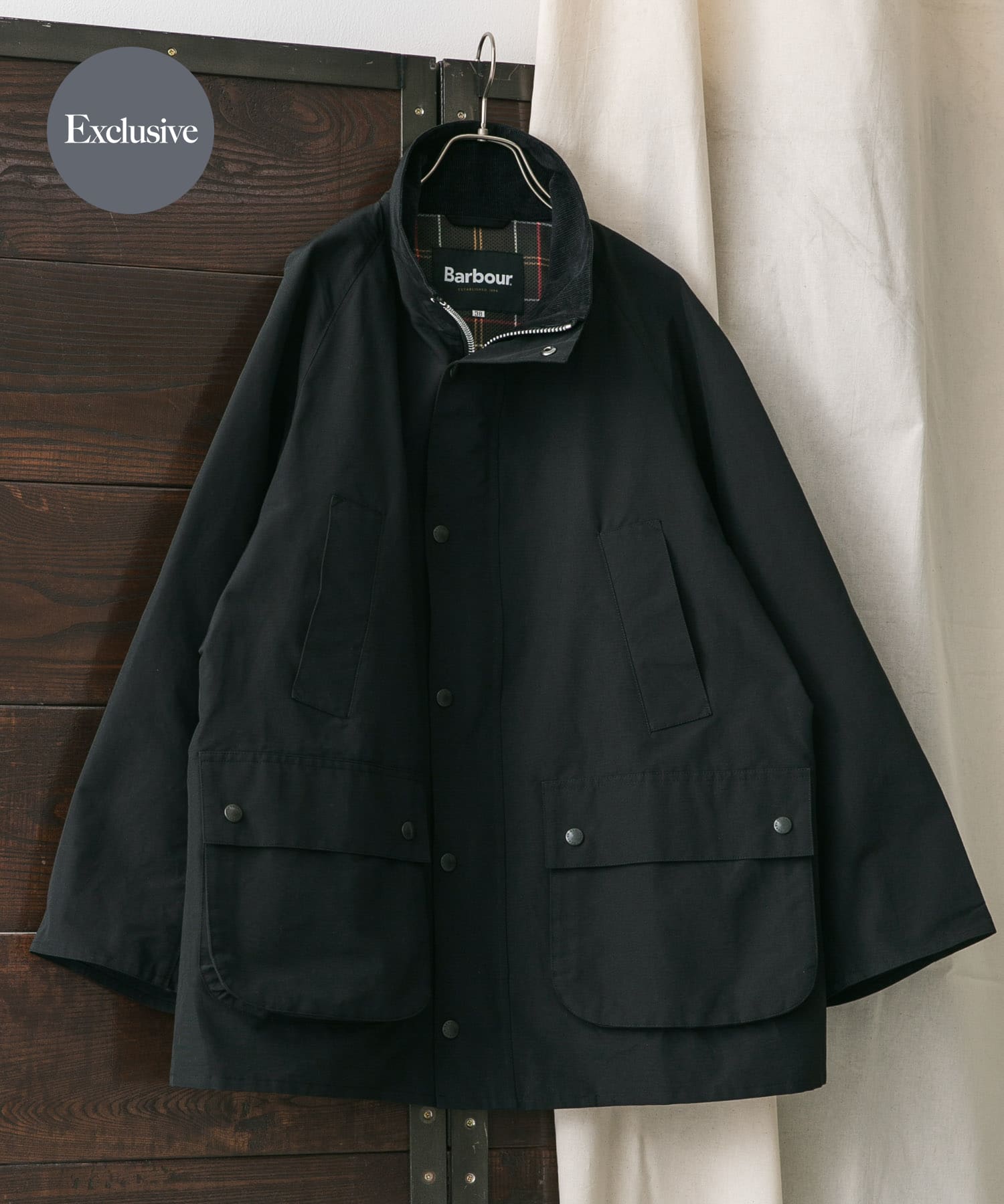 『別注』Barbour　OS BEDALE STANDCOLLAR