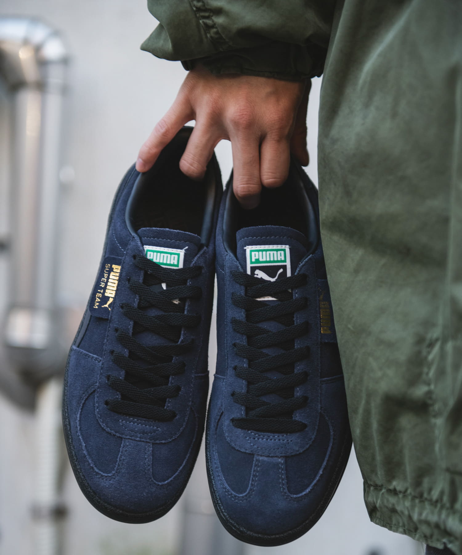 PUMA　Exclusive Super Team SD New Navy 25.5