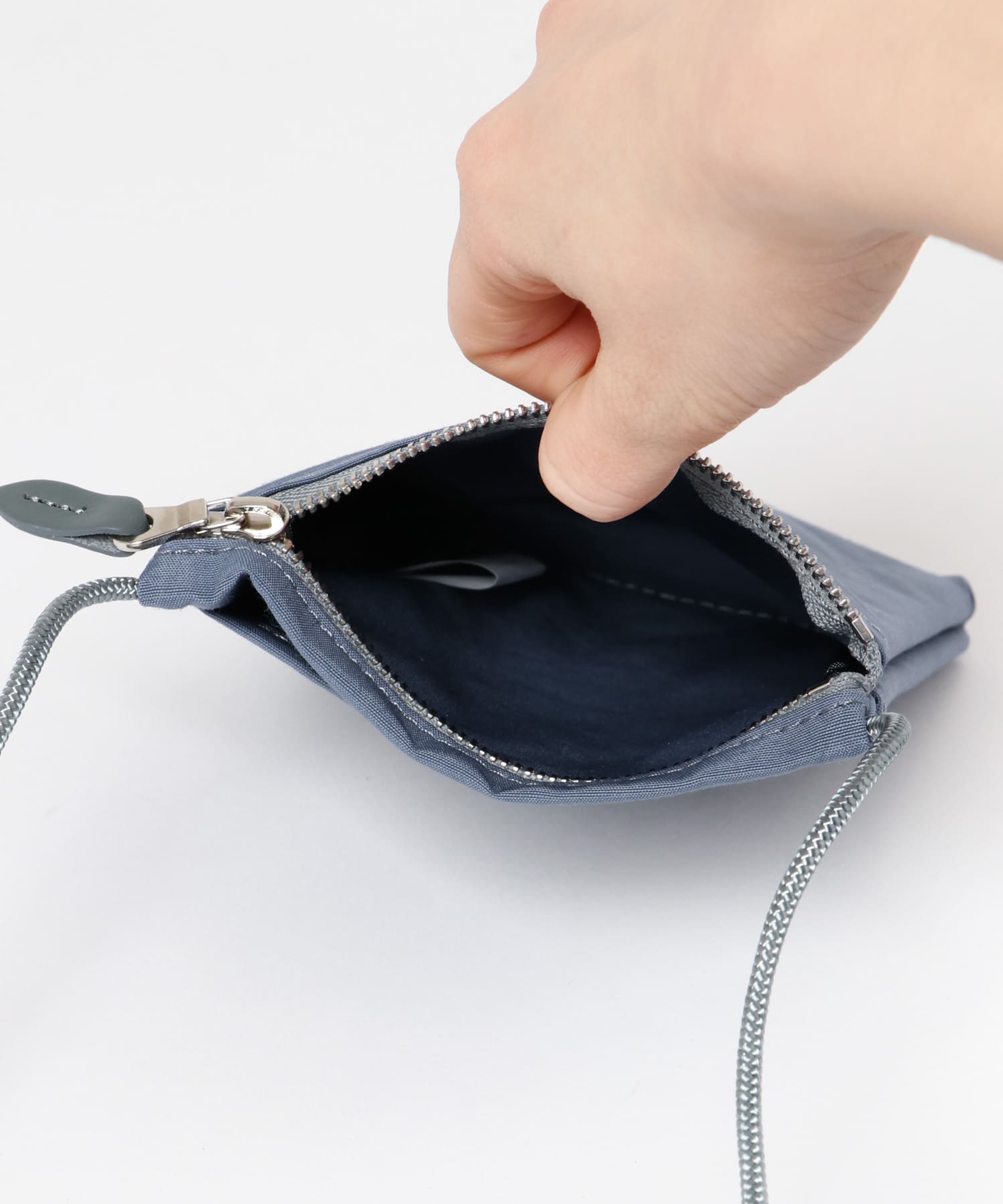STANDARD SUPPLY　SLING PURSE M DUSTY BLUE one